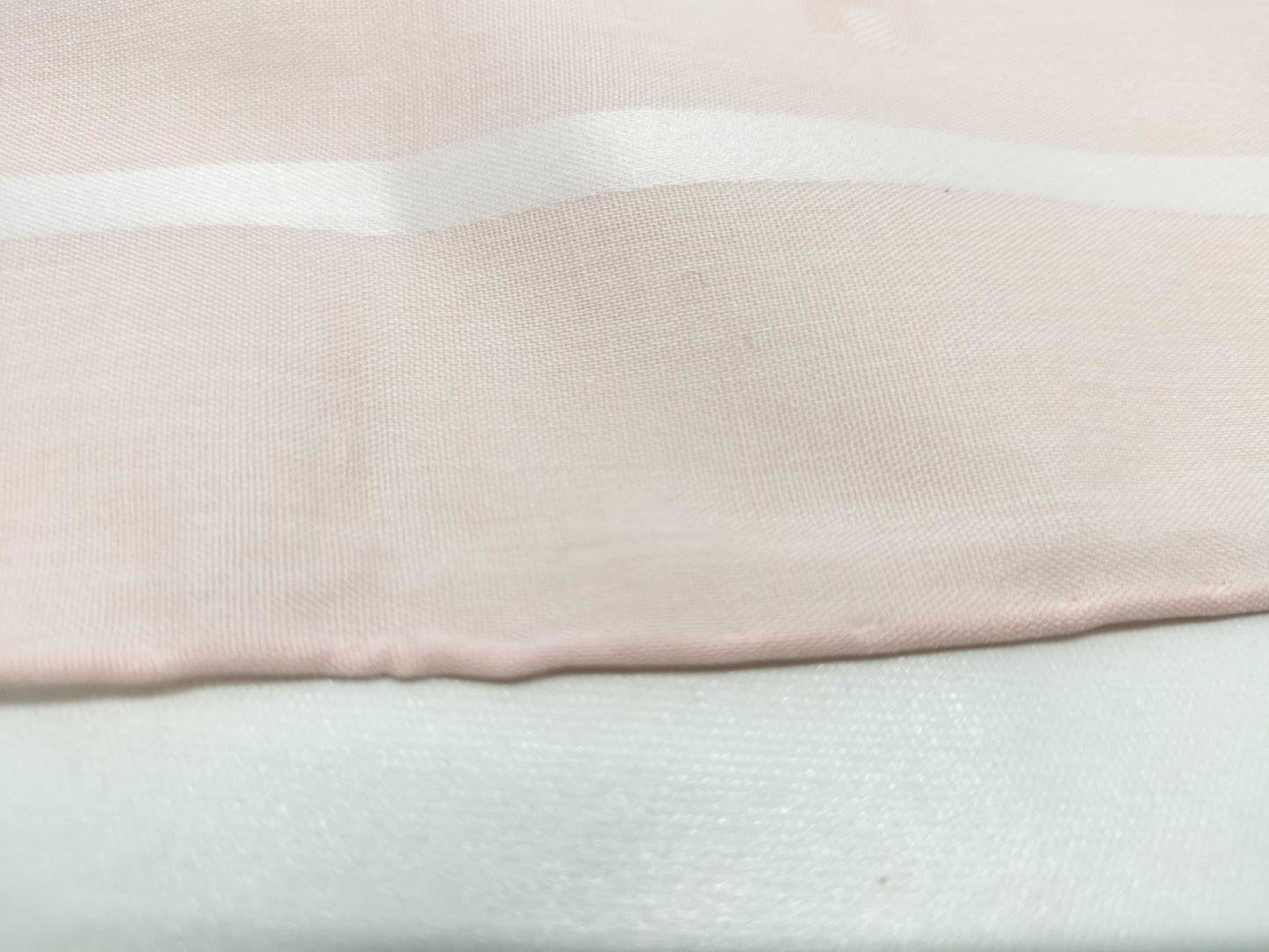 HERMES Handkerchief H Relief Cotton Rose Clair Other Accessories