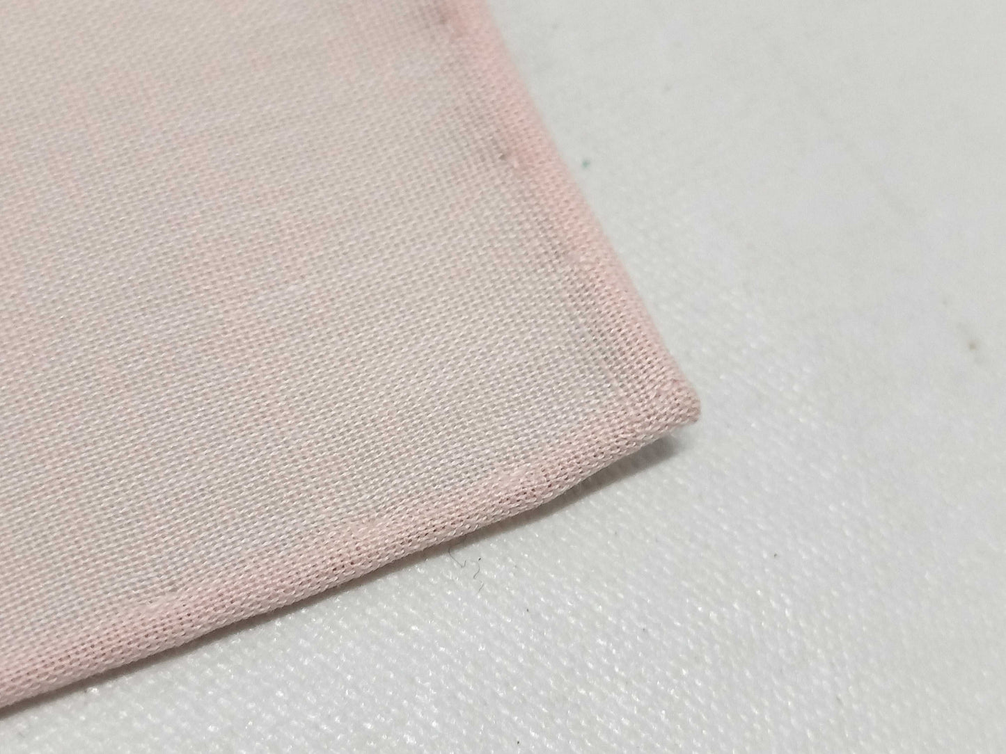 HERMES Handkerchief H Relief Cotton Rose Clair Other Accessories
