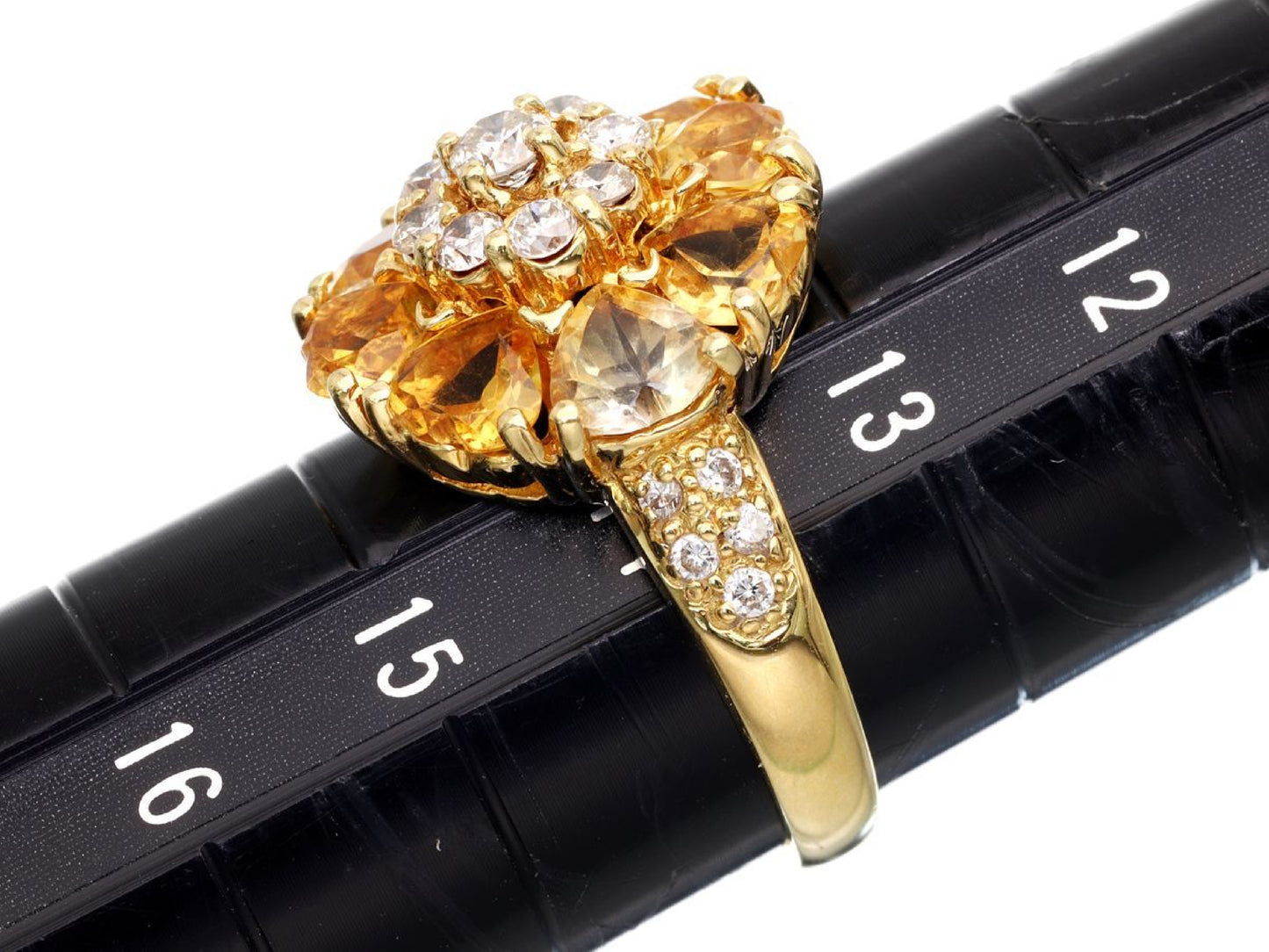 CT2.83ct D0.68ct K18 7.4g Ring