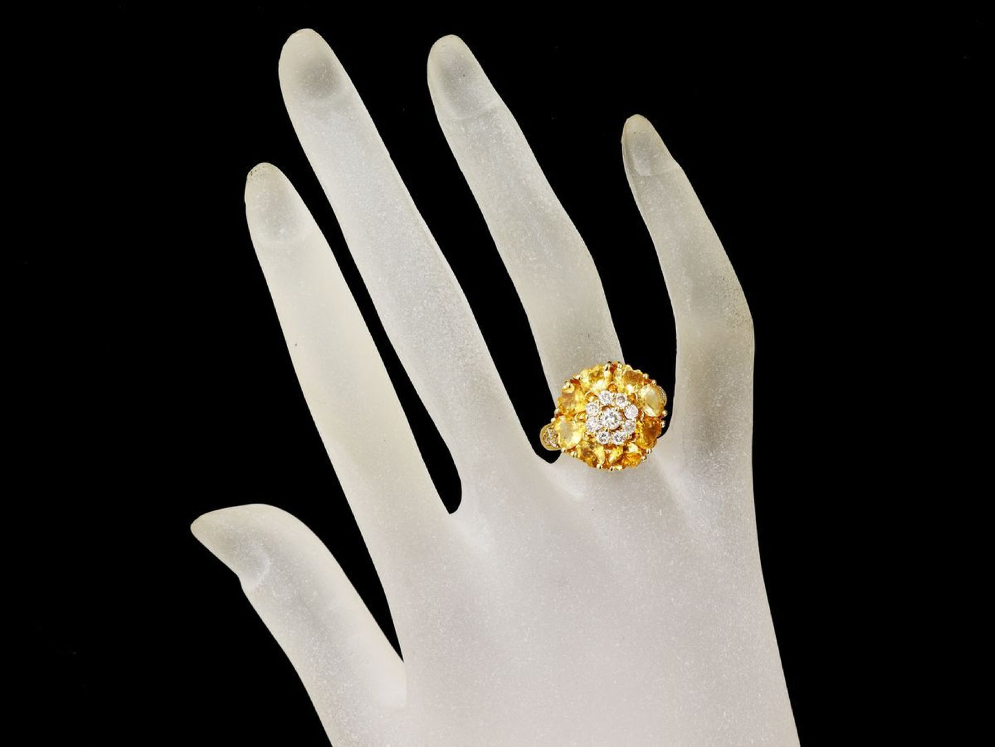 CT2.83ct D0.68ct K18 7.4g Ring