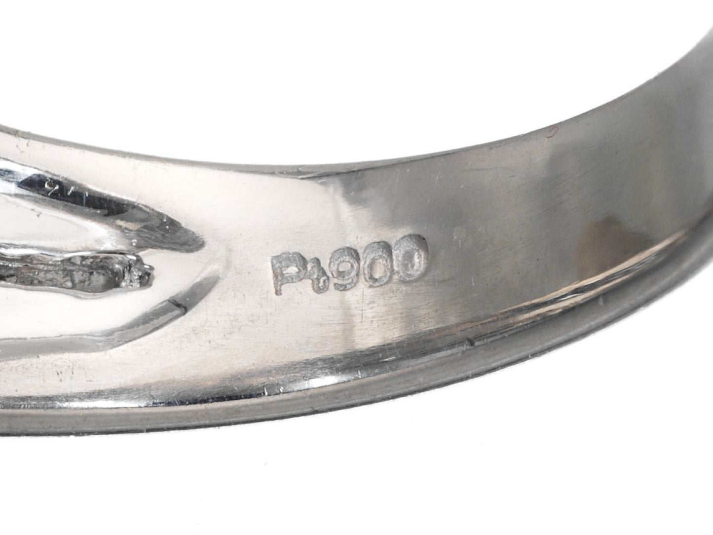 D0.50ct Pt900 10.5g Ring