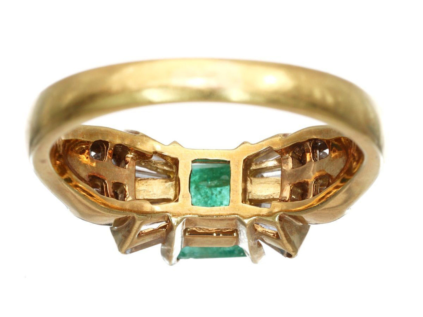 E0.47ct D0.66ct K18 5.1g Ring