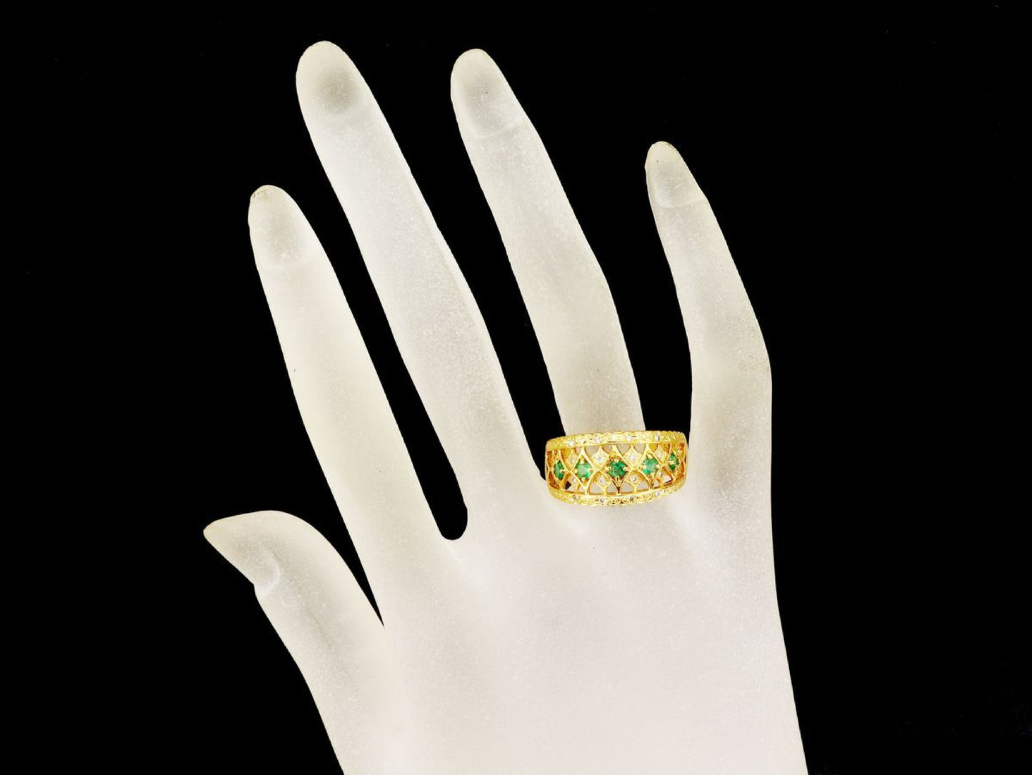 E0.40ct D0.08ct K18 5.8g Ring