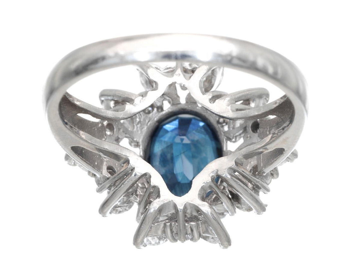 S1.88ct D0.85ct PT850 6.0g Ring