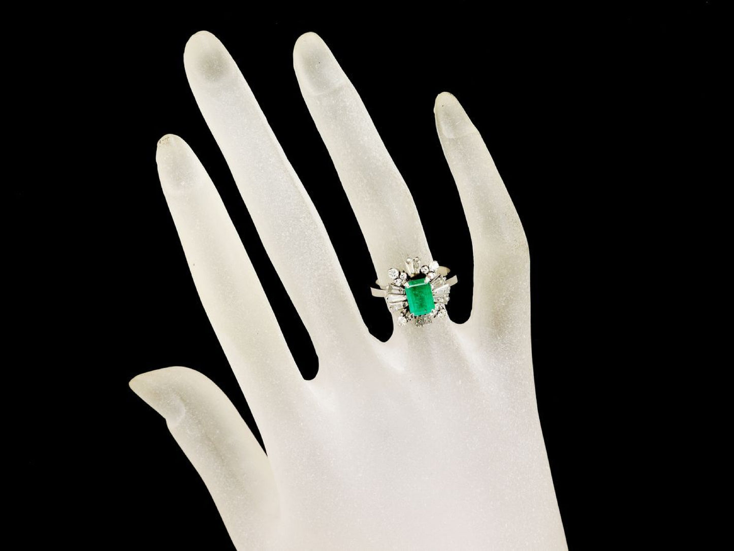 E1.34ct D1.09ct Pm850 7.9g Ring