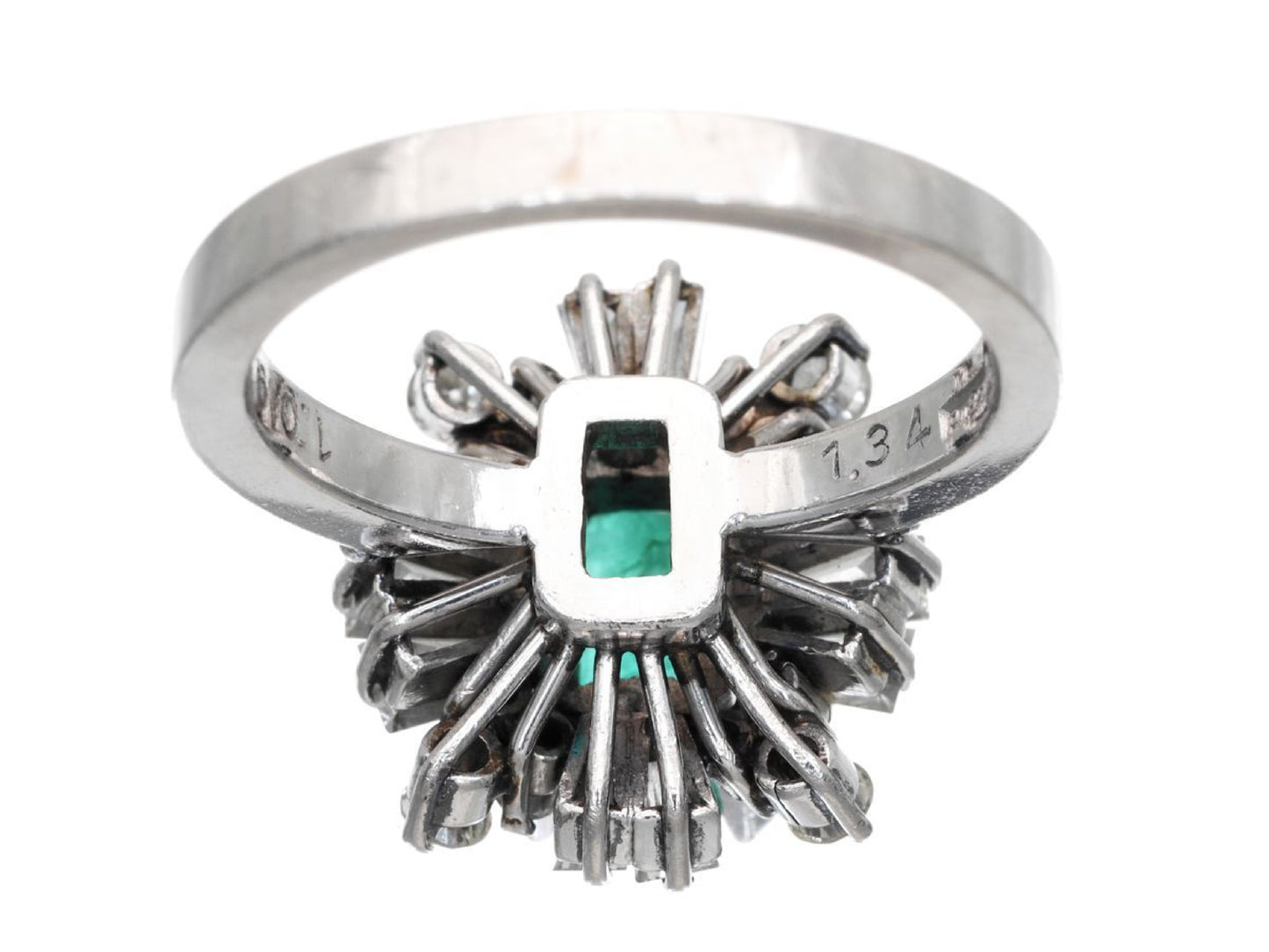 E1.34ct D1.09ct Pm850 7.9g Ring