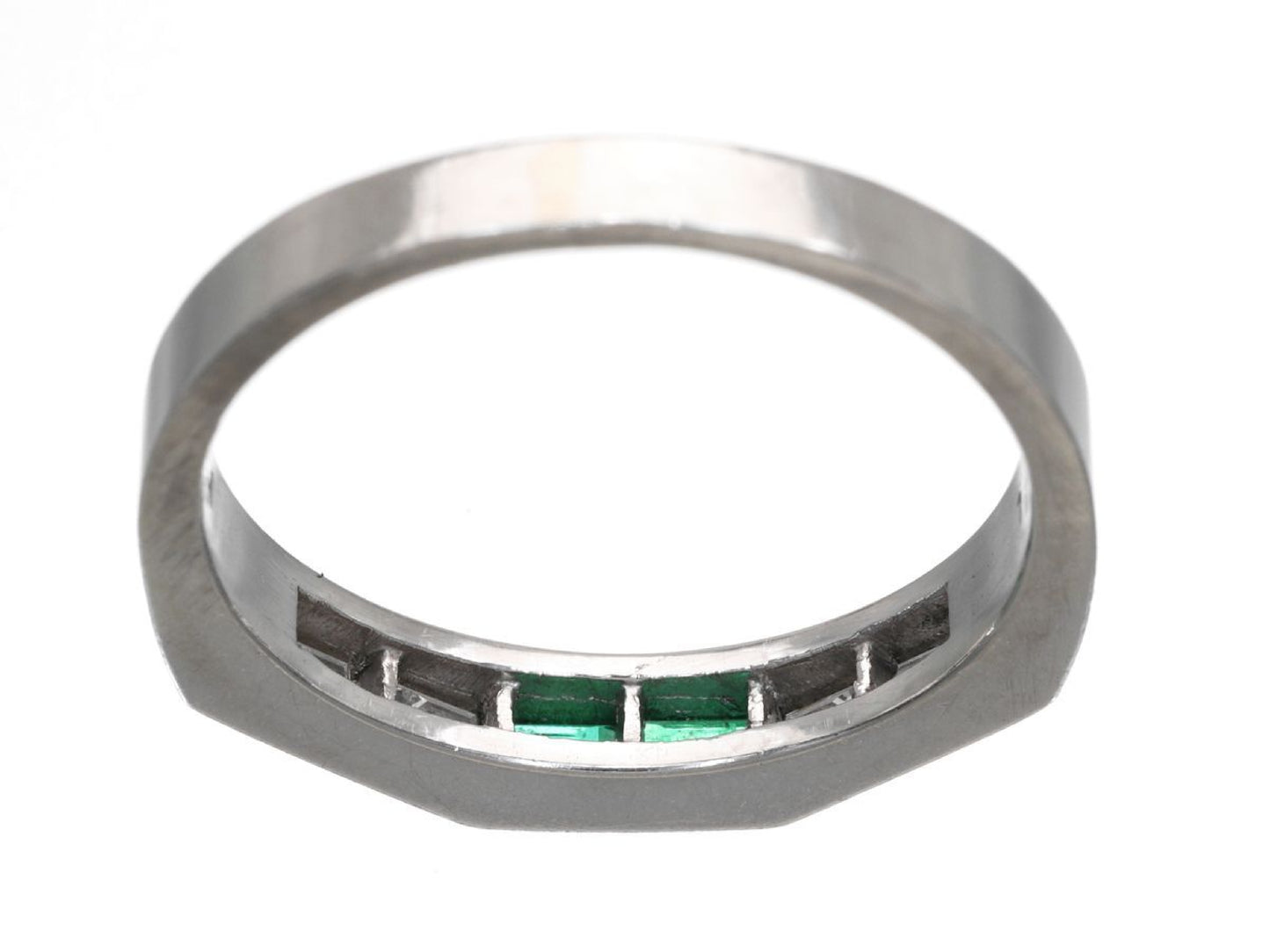 E0.16ct D0.31ct Pt900 4.6g Ring