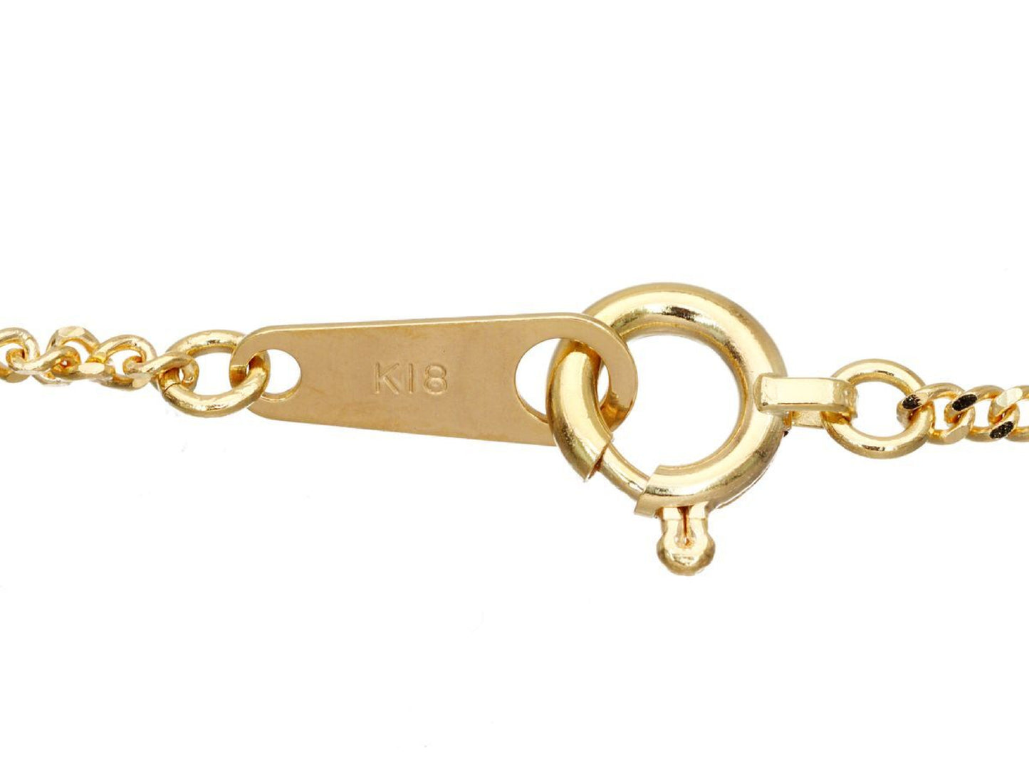 D0.32ct K18 3.7g Necklace