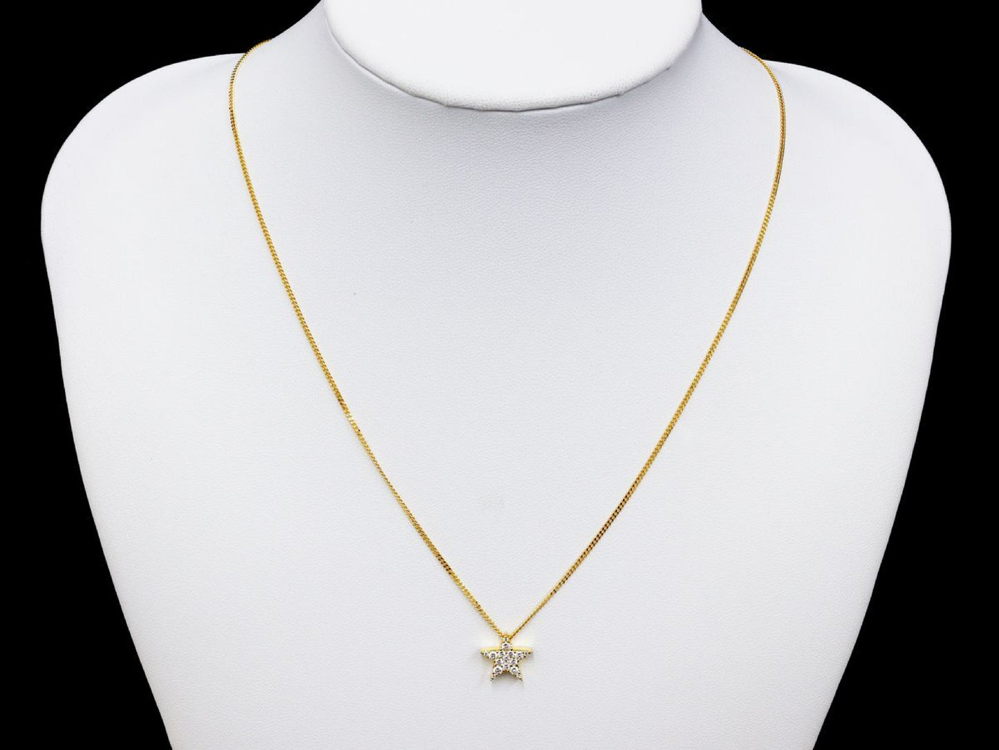 D0.32ct K18 3.7g Necklace