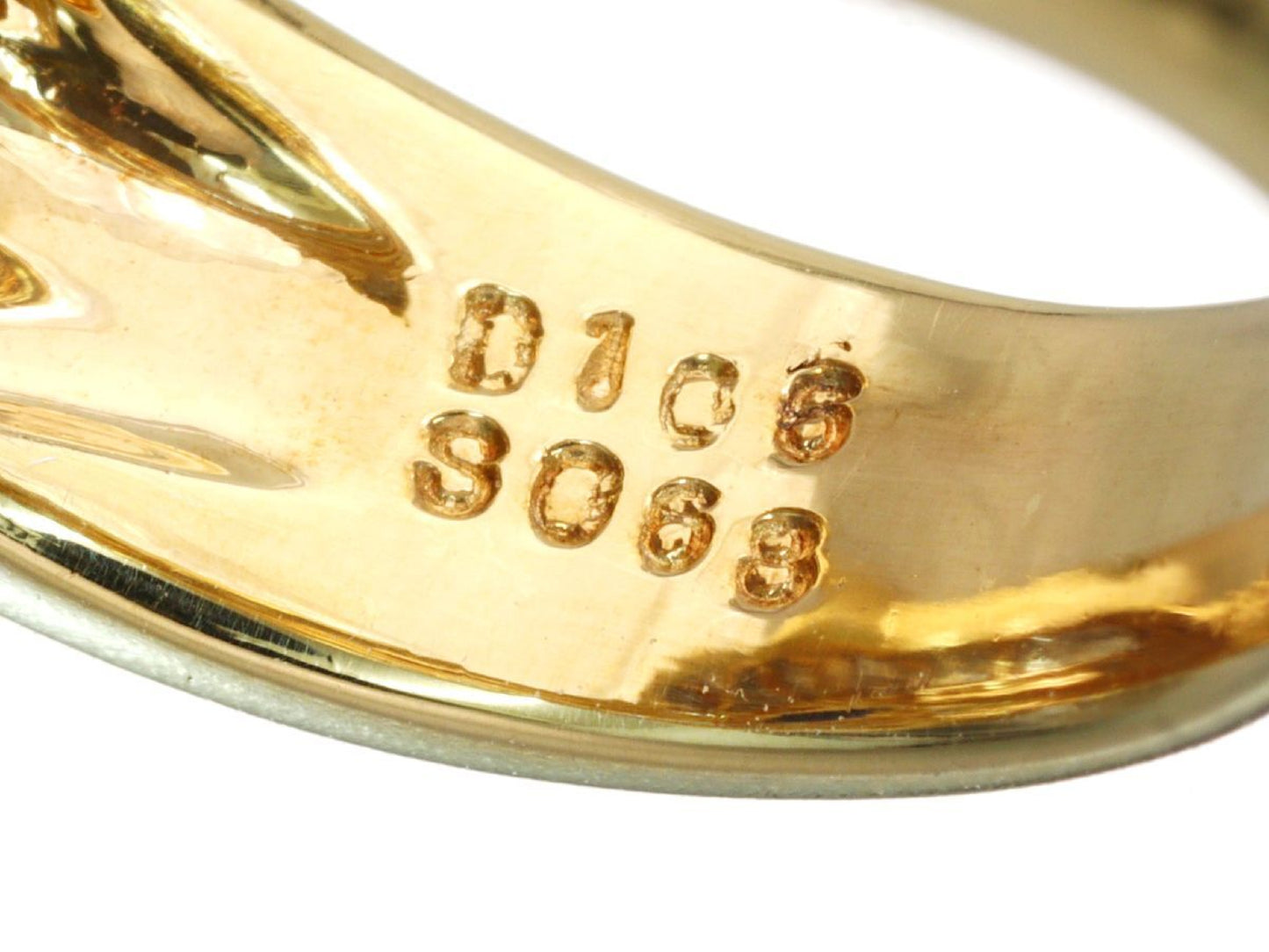 S0.68ct D1.06ct K18 8.5g Ring