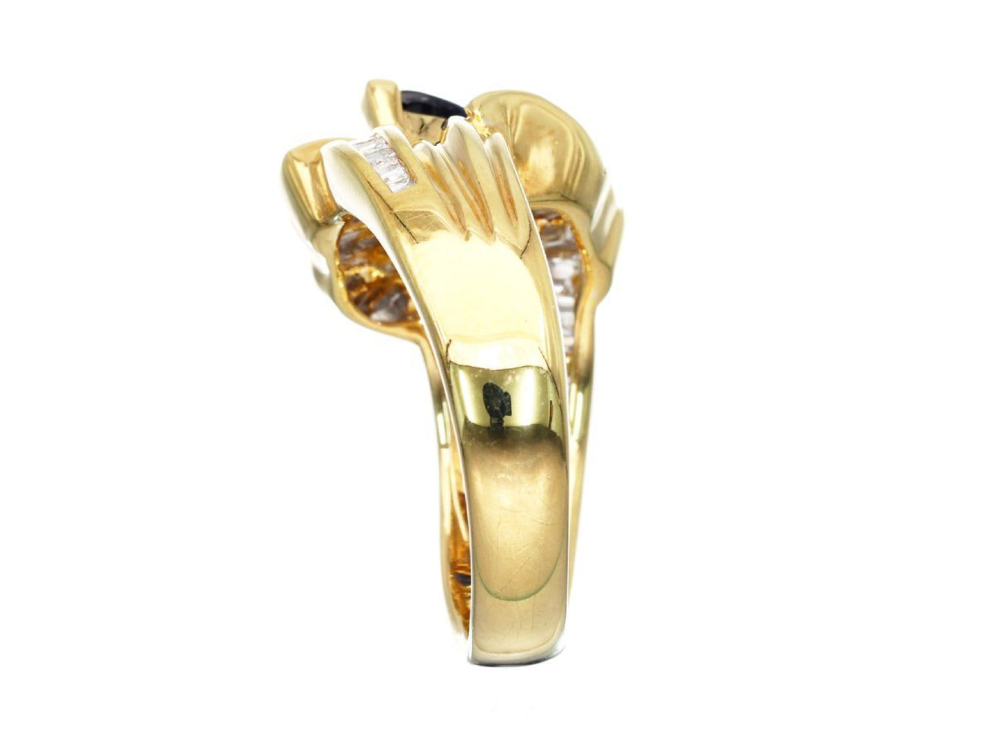 S0.68ct D1.06ct K18 8.5g Ring