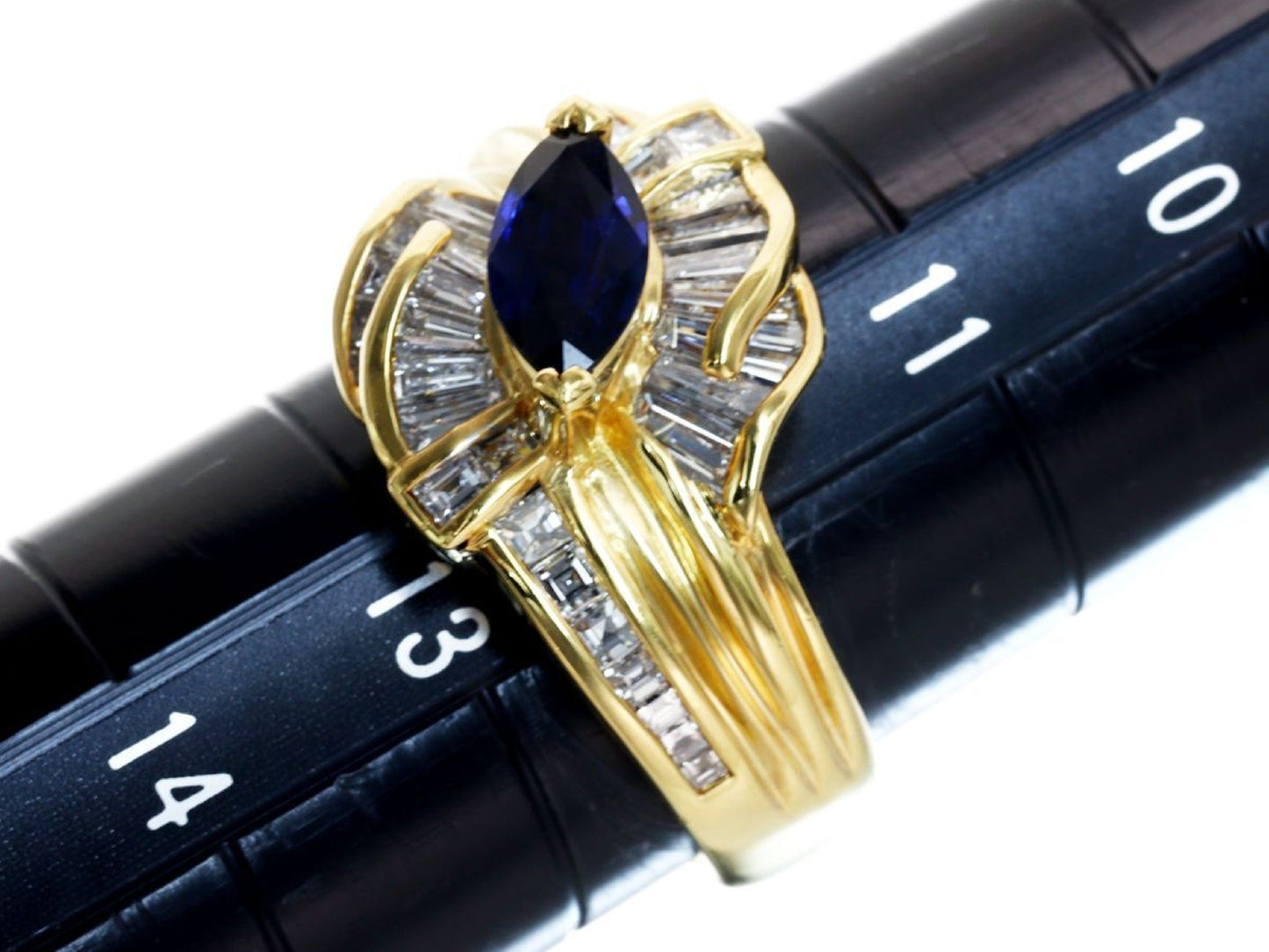 S0.68ct D1.06ct K18 8.5g Ring