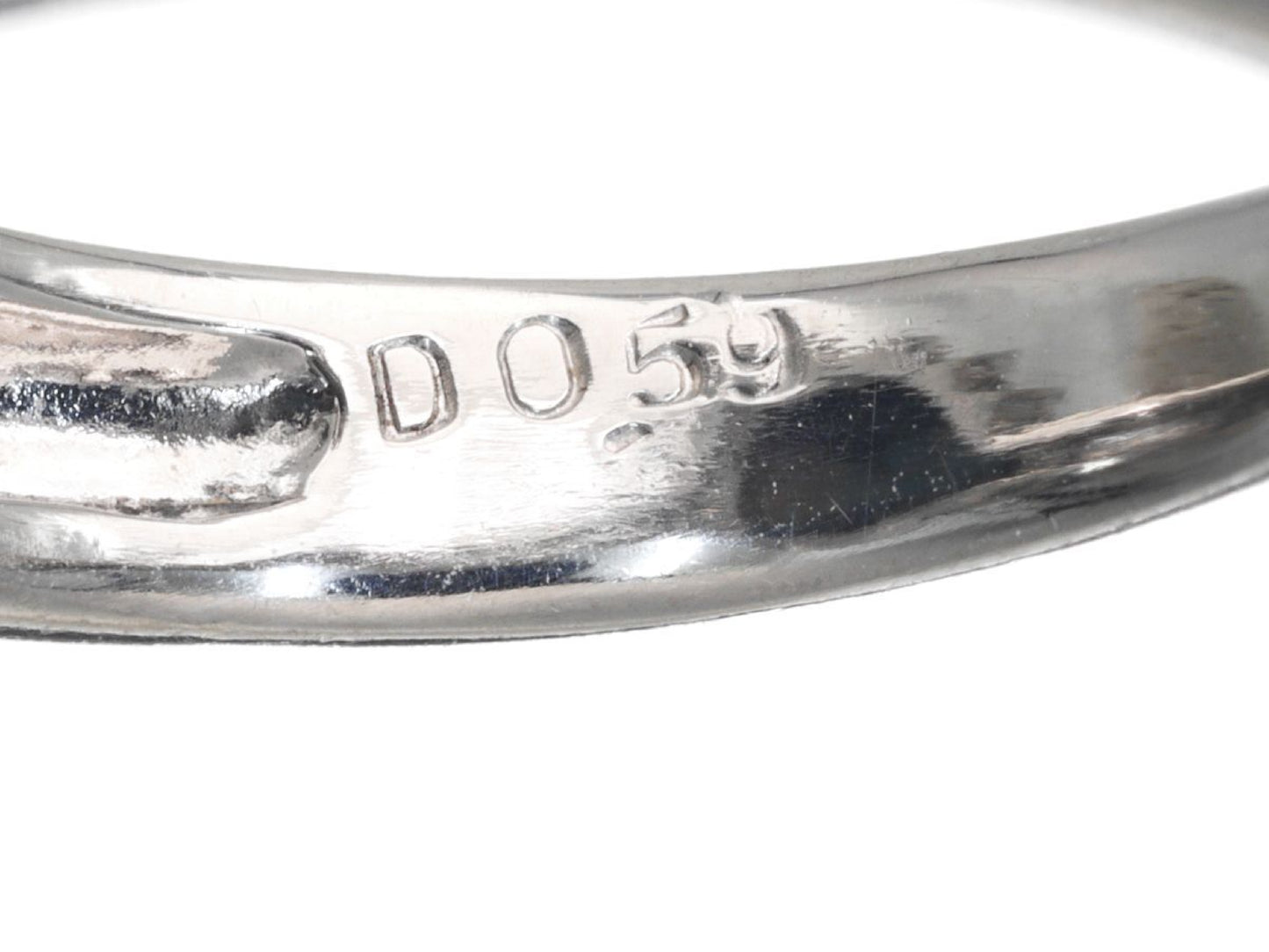 BOP 8.15ct D 0.59ct Pt900 8.5g Ring