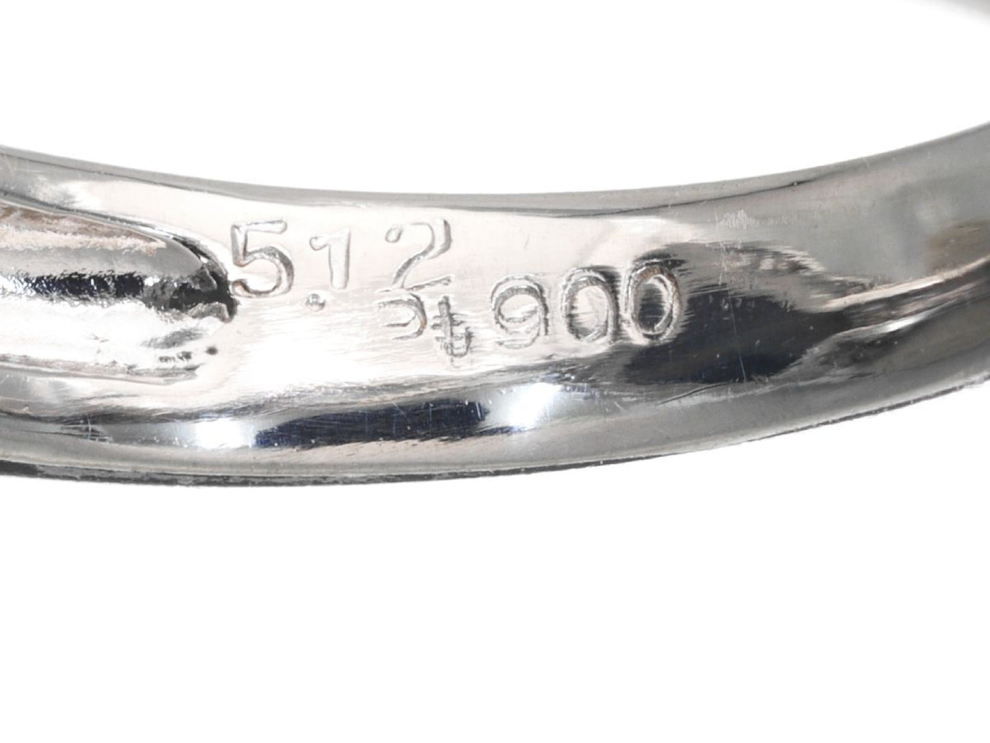 BOP 8.15ct D 0.59ct Pt900 8.5g Ring