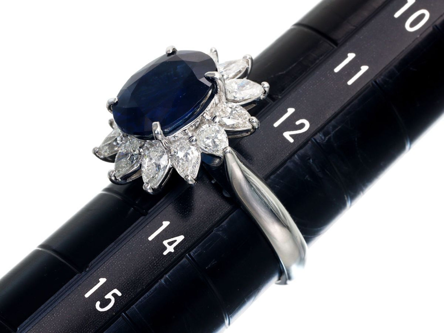 S4.20ct D1.22ct Pt900 8.5g Ring