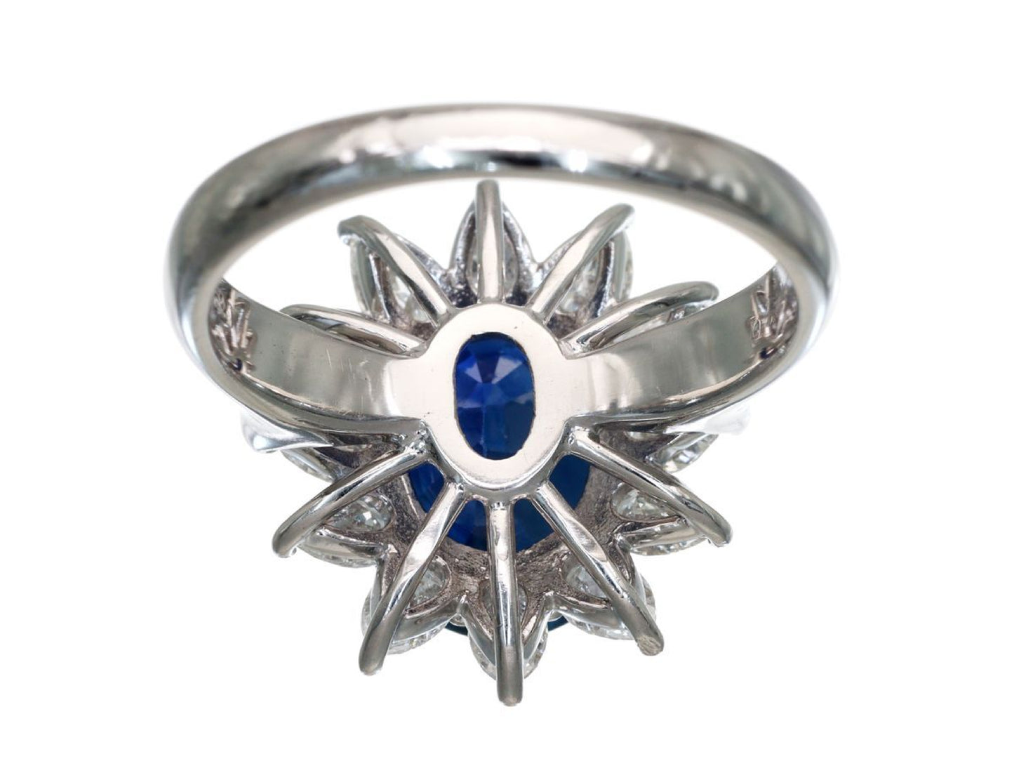 S4.20ct D1.22ct Pt900 8.5g Ring