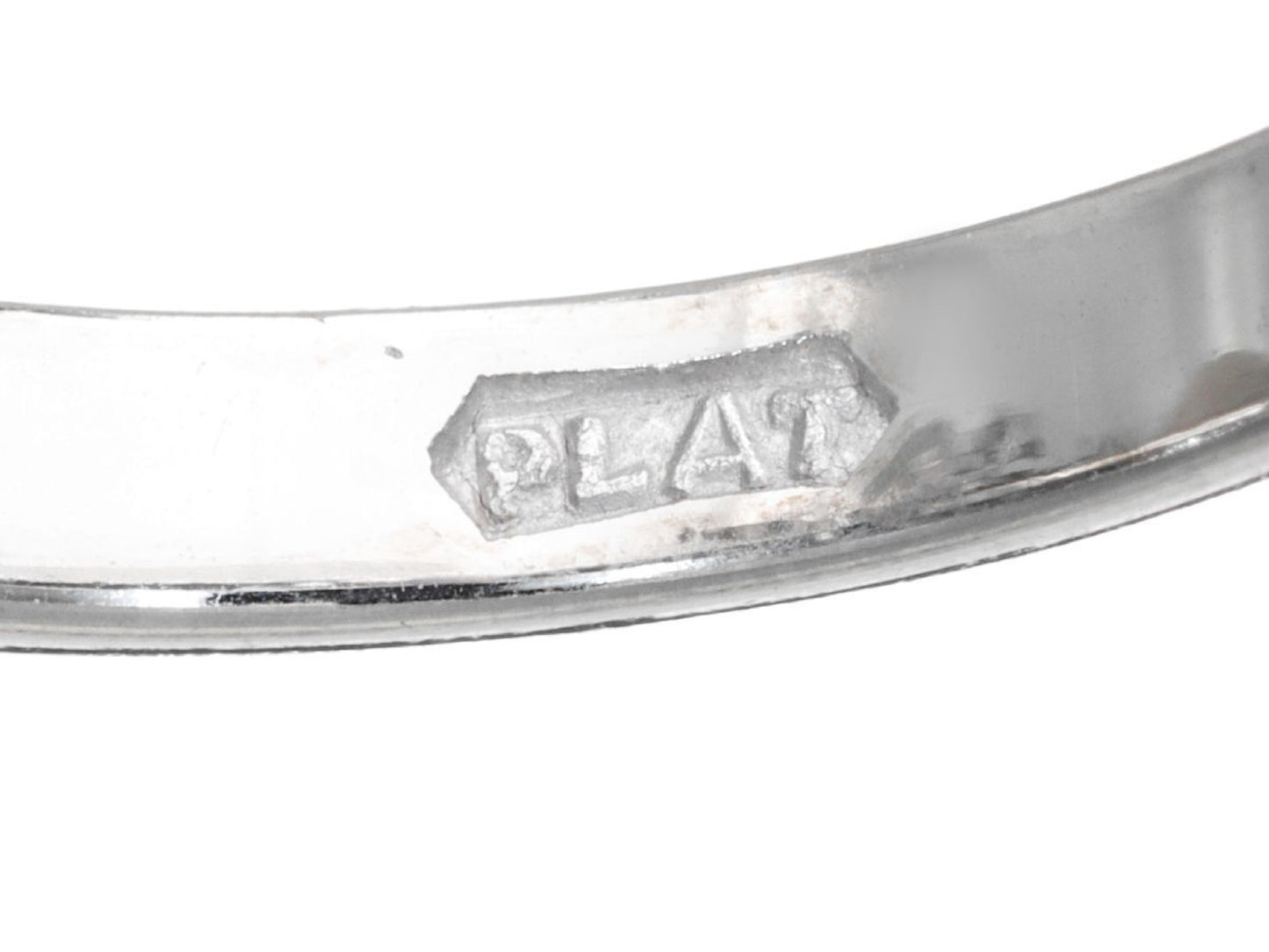 S2.04ct D0.92ct PT850 6.6g Ring
