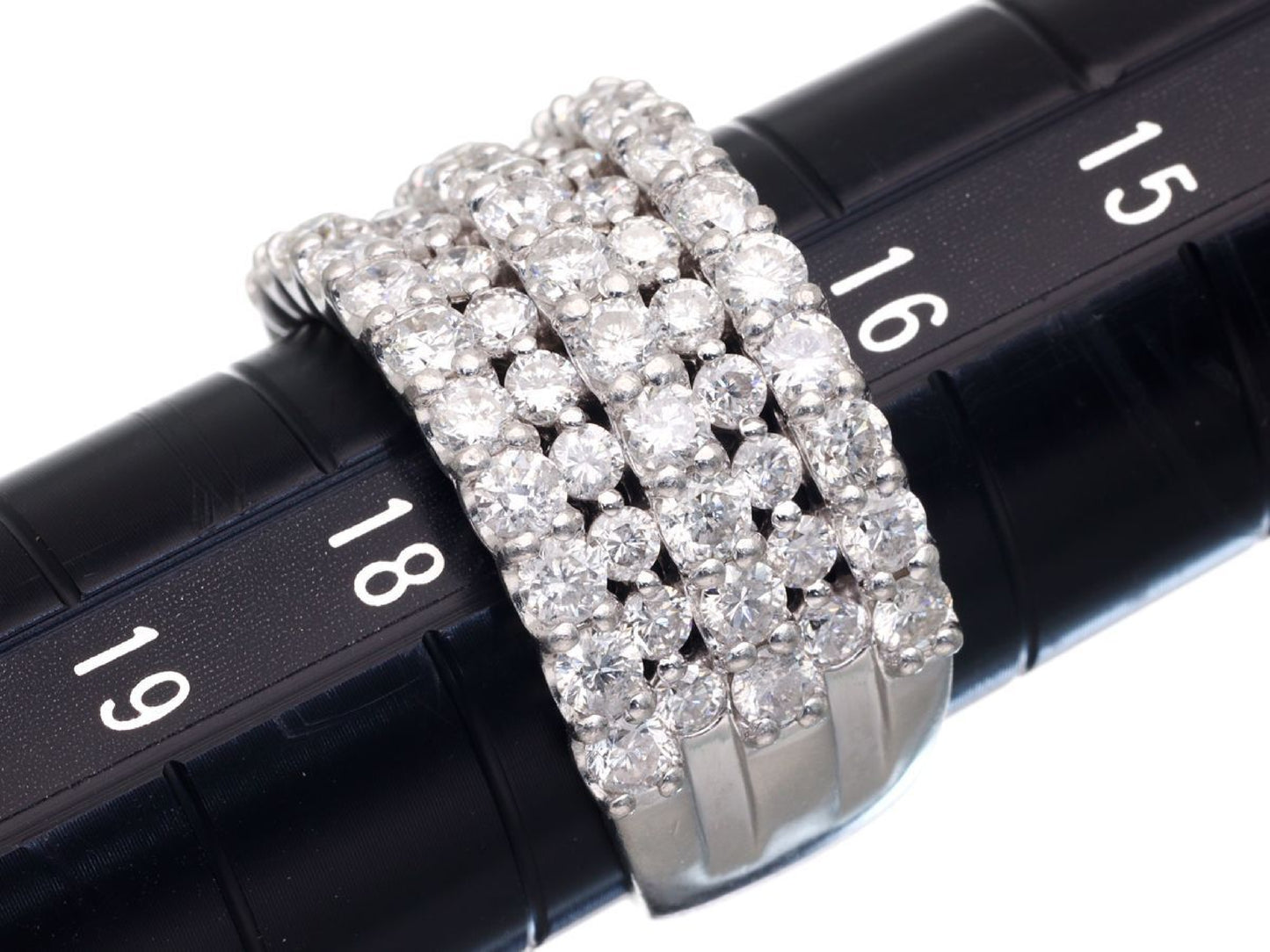 D3.00ct Pt900 15.5g Ring