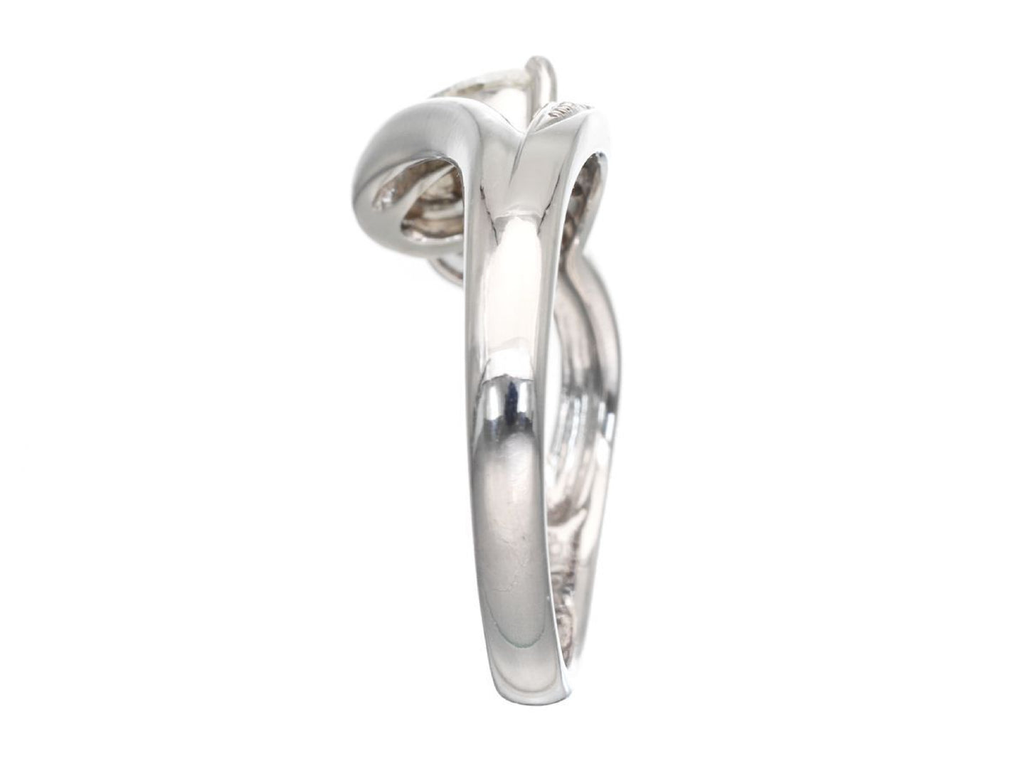 D0.36/0.18ct Pt900 6.5g Ring