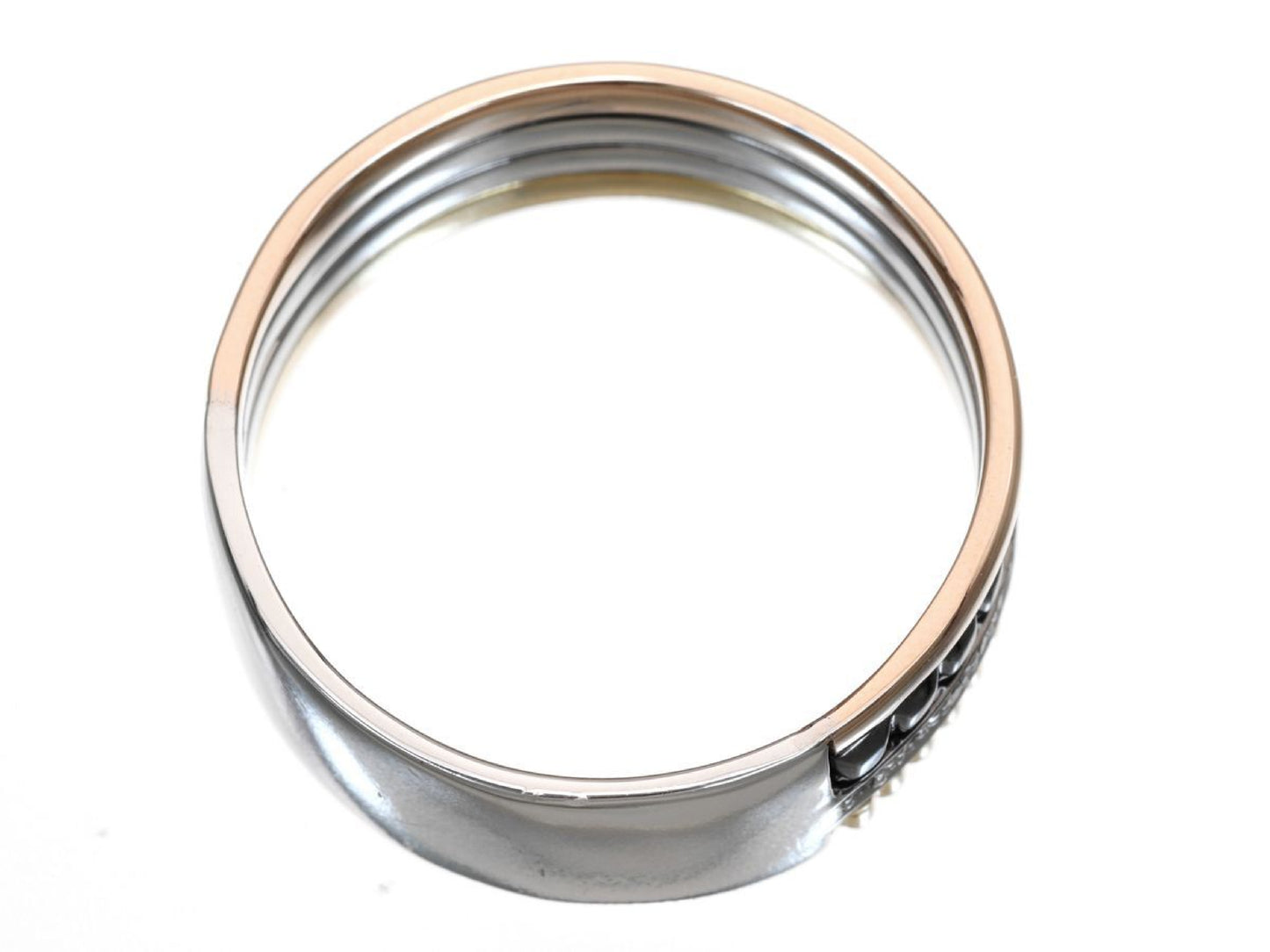D0.13ct Pt950/K18 8.9g Ring