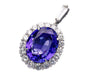 TZ5.85ct D1.12ct Pt900 5.6g Pendant Top
