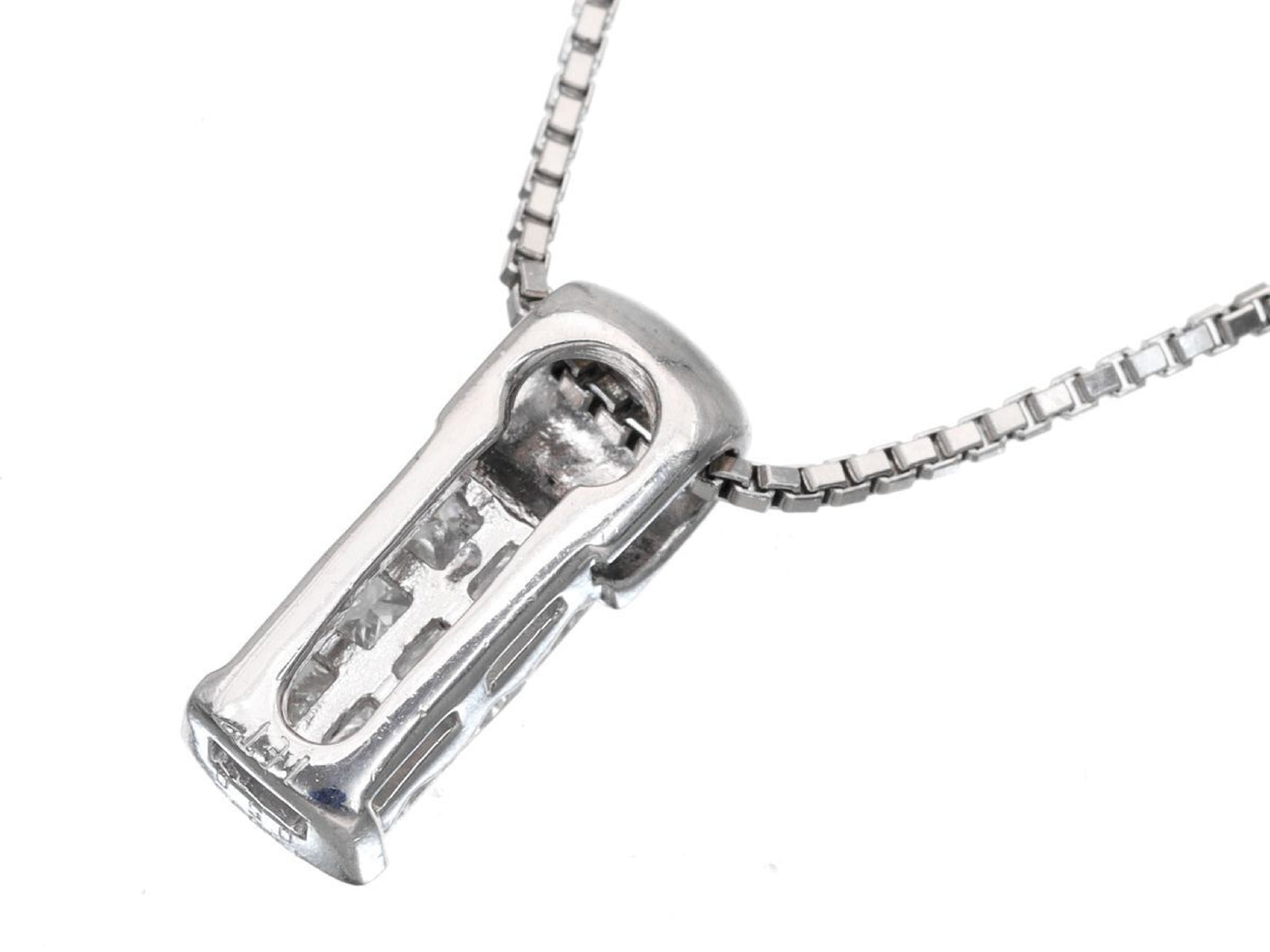 D0.50ct Pt900/850 6.7g Necklace
