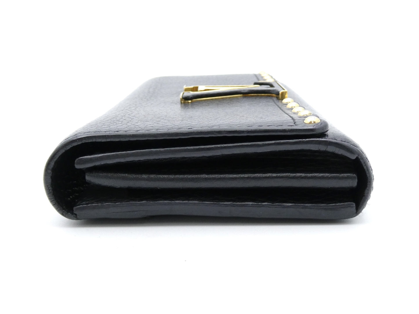 LOUIS VUITTON Portefeuille Capucines Studded Wallet