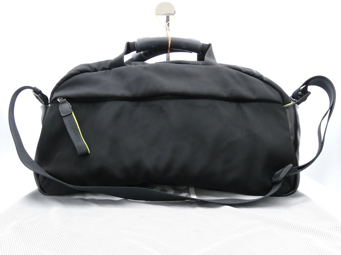 CHANEL Sport Logo Nylon 2-Way Boston Bag