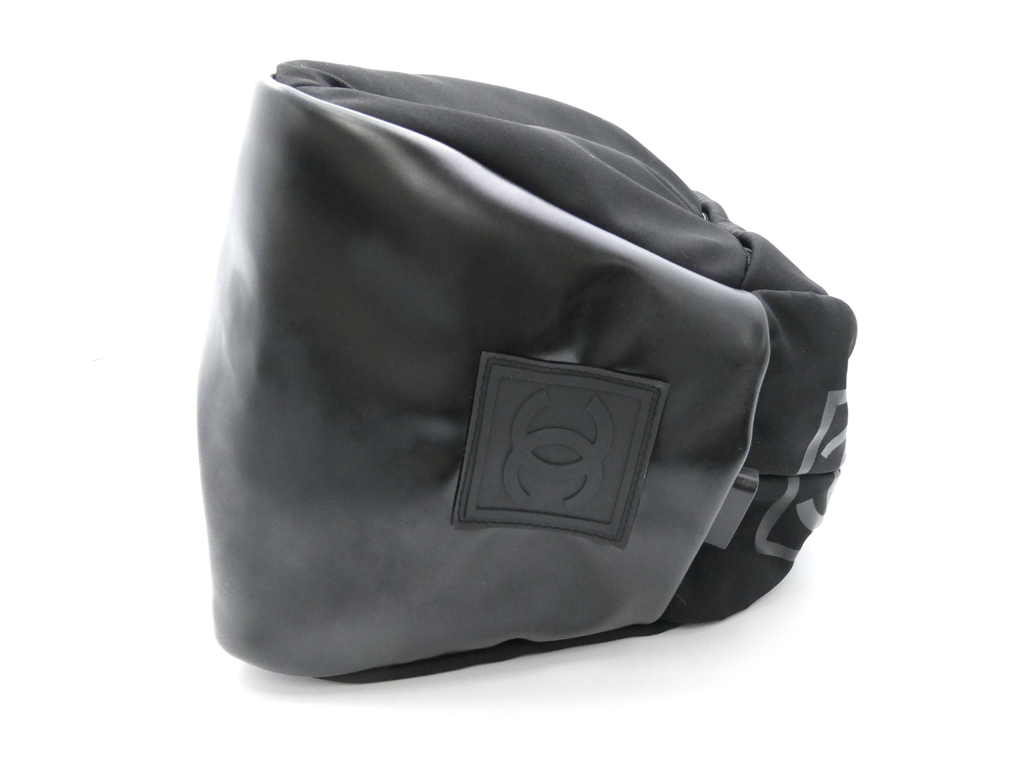 CHANEL Sport Logo Nylon 2-Way Boston Bag