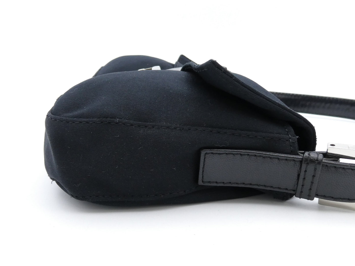 FENDI Mamma nylon and leather shoulder bag