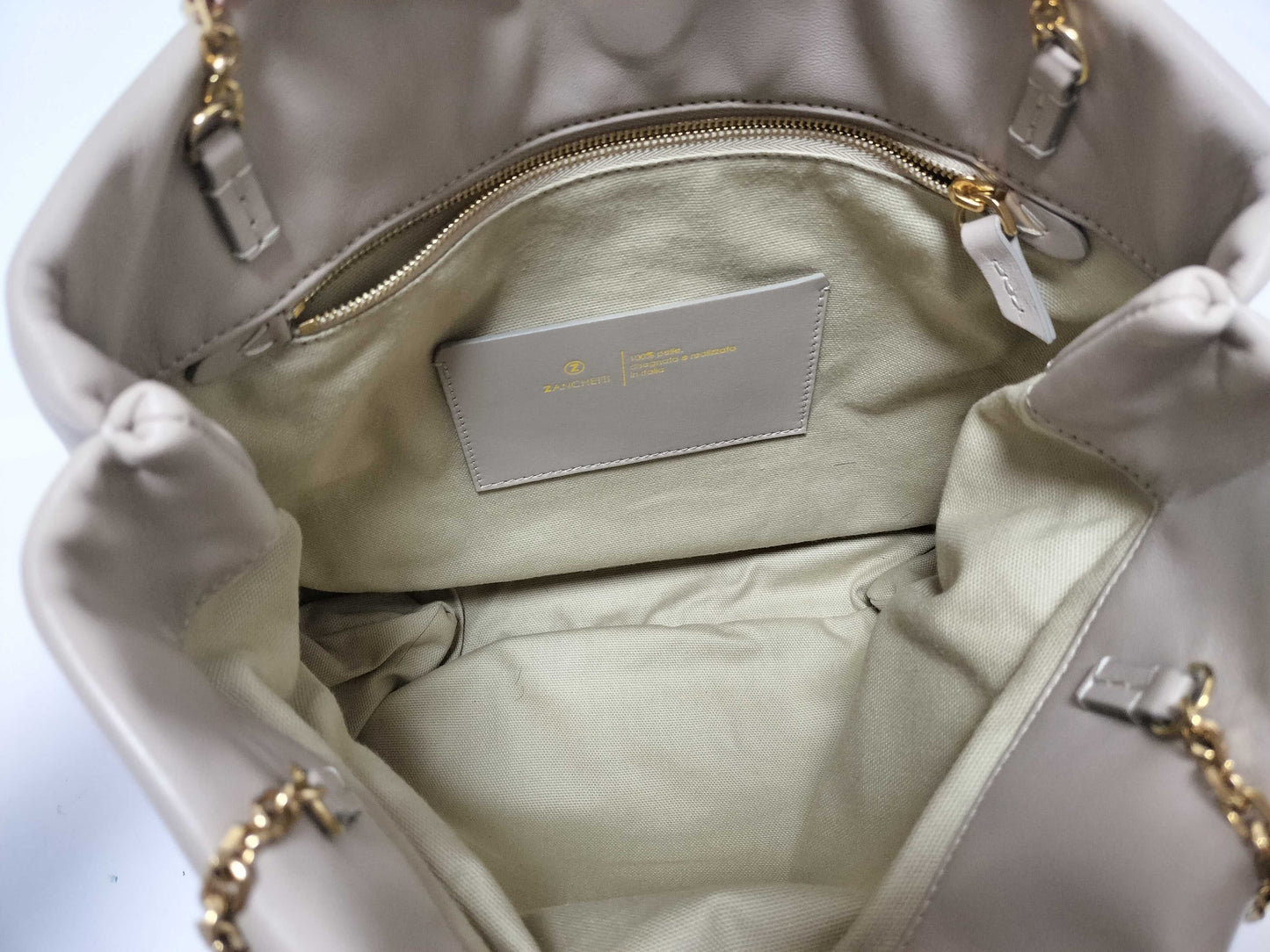 Zanchetti Chain Tote Bag Shoulder Bag