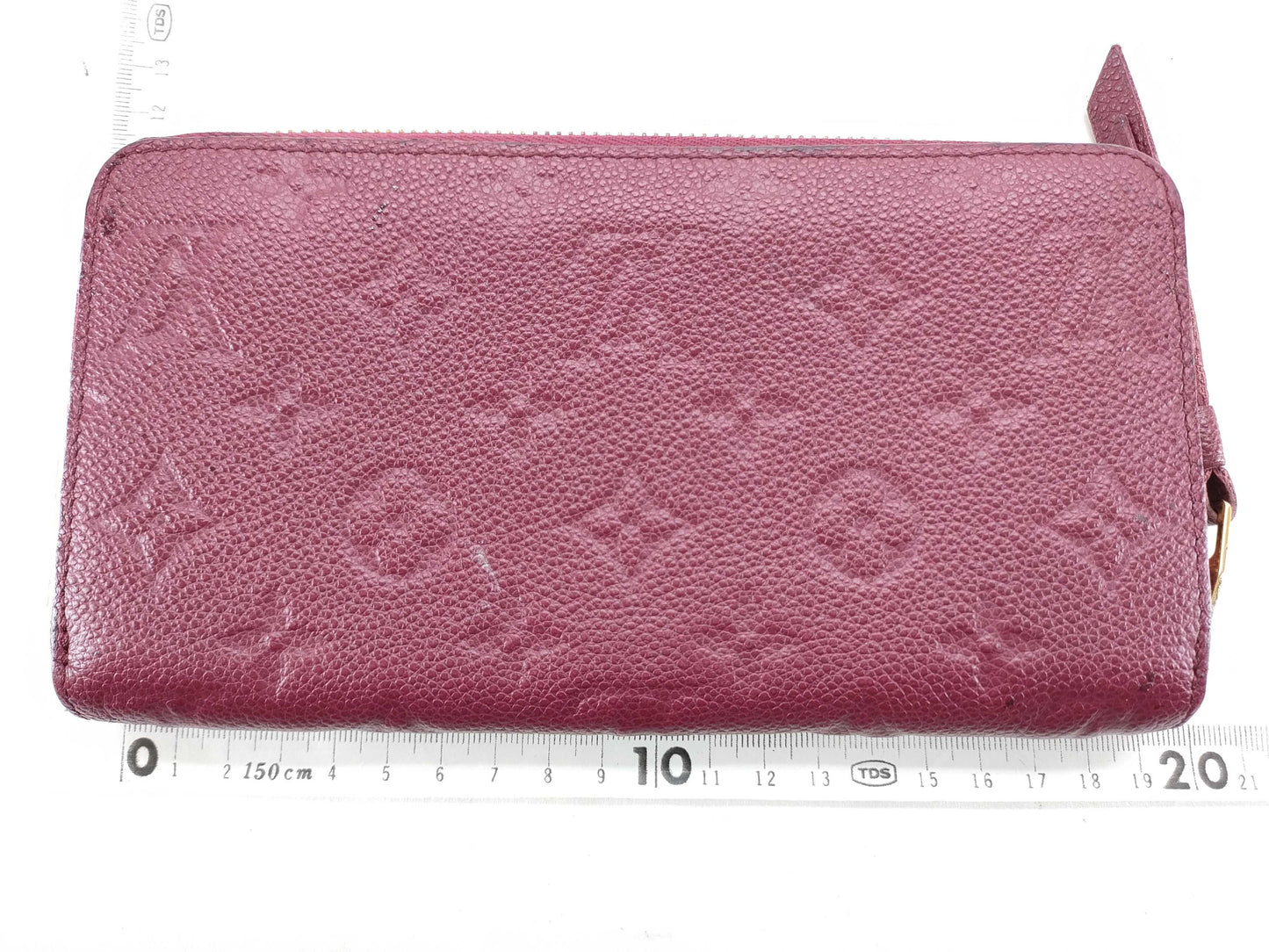 LOUIS VUITTON M60549 Monogram Empreinte Louis Vuitton M60549 Monogram Zippy Wallet