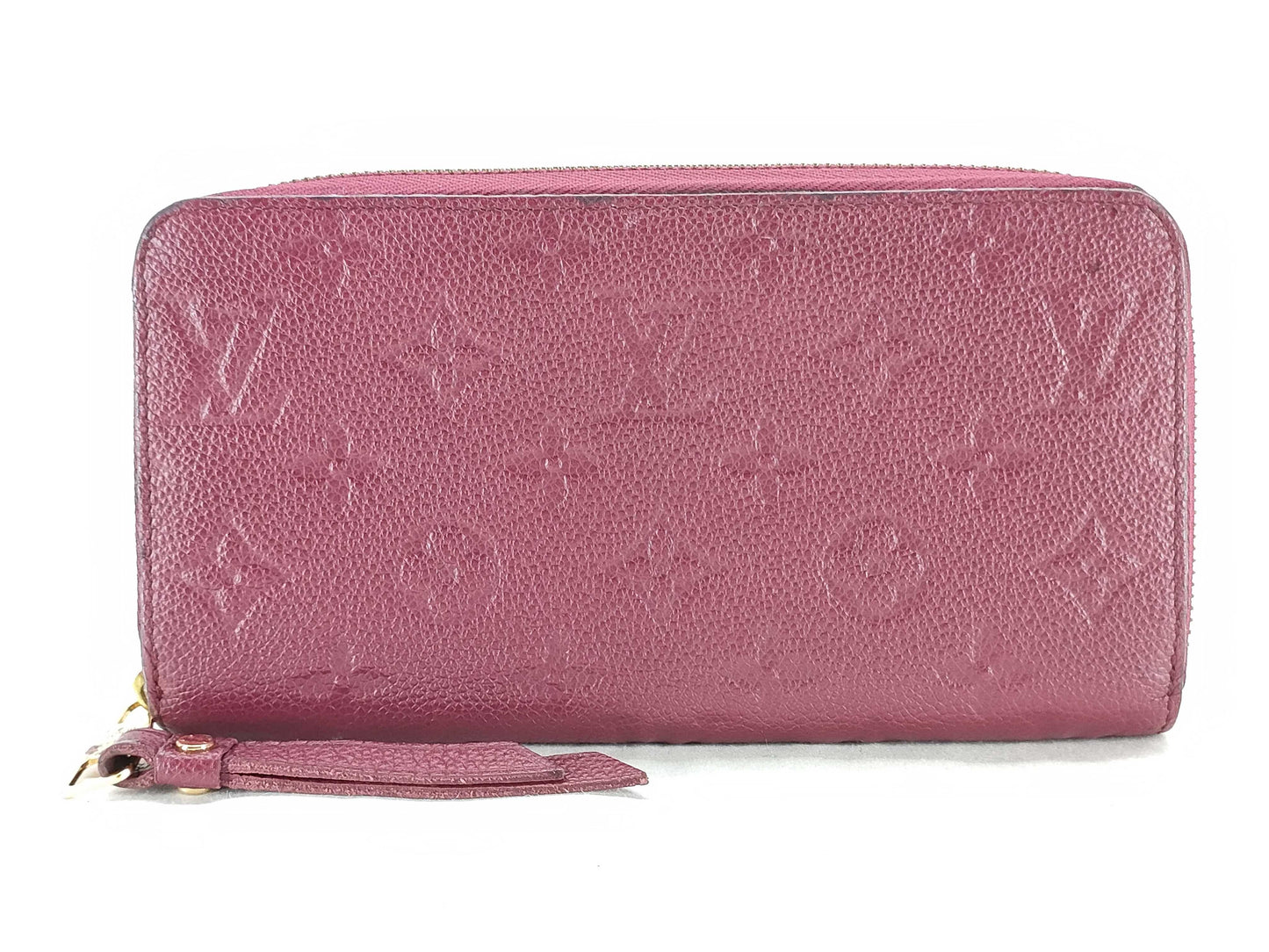 LOUIS VUITTON M60549 Monogram Empreinte Louis Vuitton M60549 Monogram Zippy Wallet