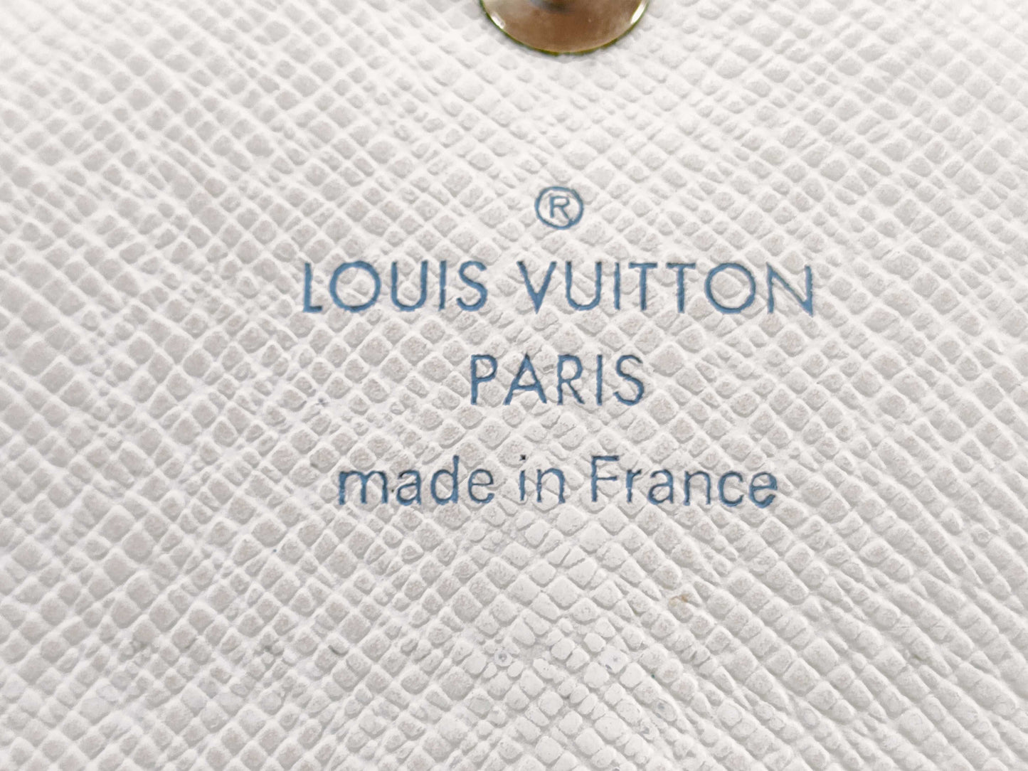 LOUIS VUITTON N61735 Damier Azur Louis Vuitton Damier Azur Portefeuille Sarah Wallet