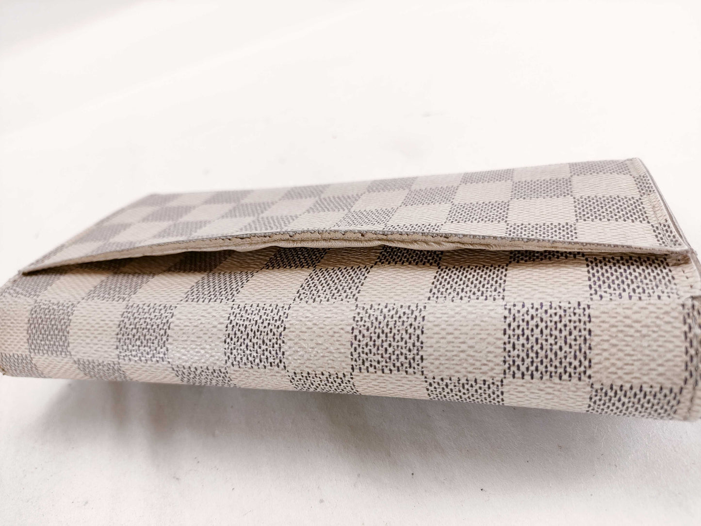 LOUIS VUITTON N61735 Damier Azur Louis Vuitton Damier Azur Portefeuille Sarah Wallet