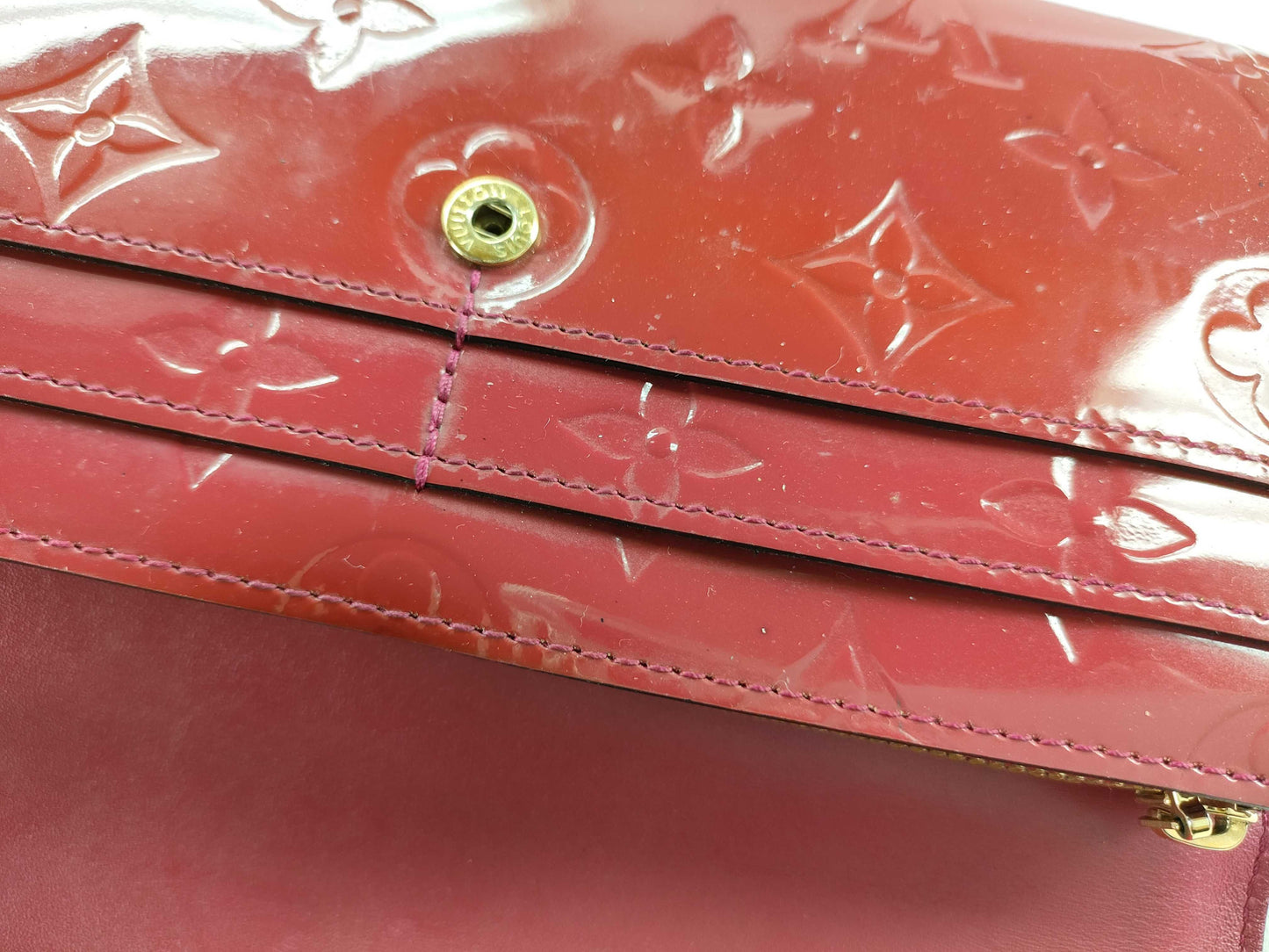 LOUIS VUITTON M93530 Vernis Louis Vuitton Vernis Monogram Long Wallet