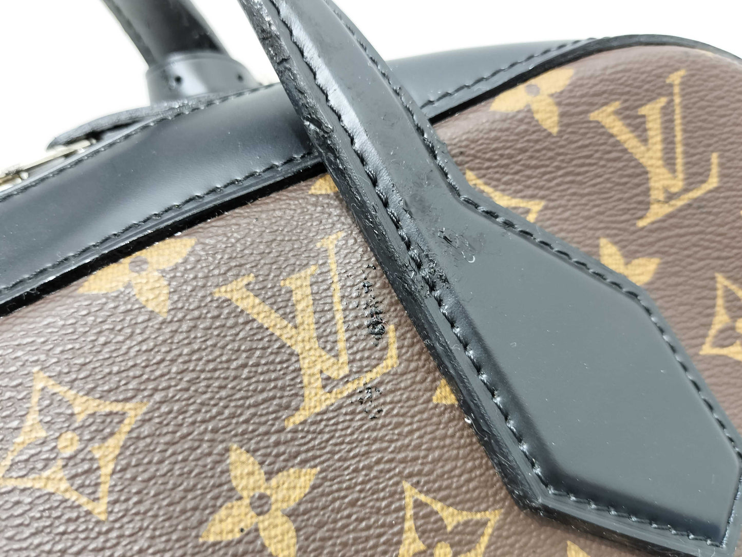 LOUIS VUITTON M40272 Monogram Macassar Louis Vuitton Monogram Macassar Dora MM M40272 Handbag