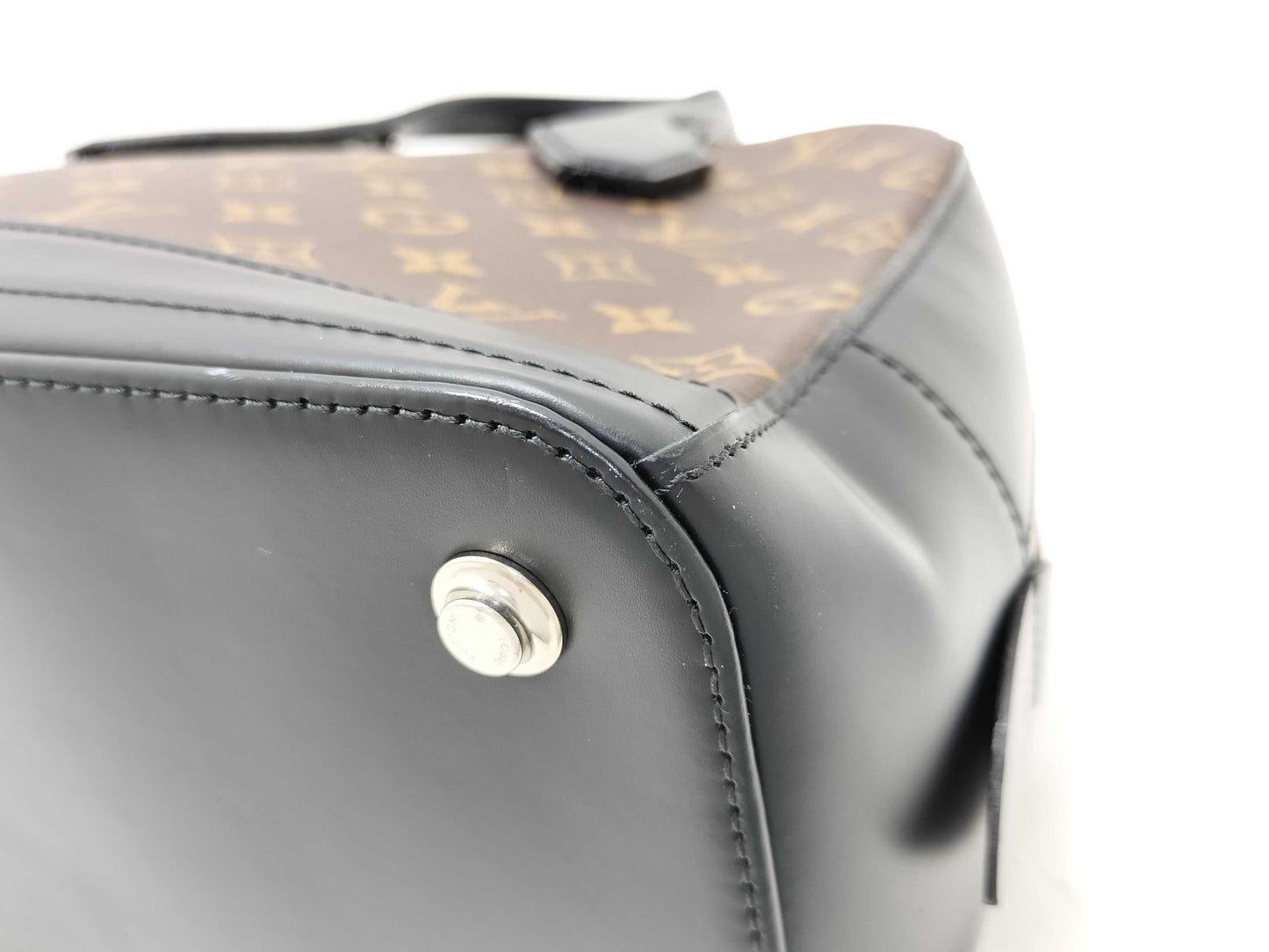 LOUIS VUITTON M40272 Monogram Macassar Louis Vuitton Monogram Macassar Dora MM M40272 Handbag