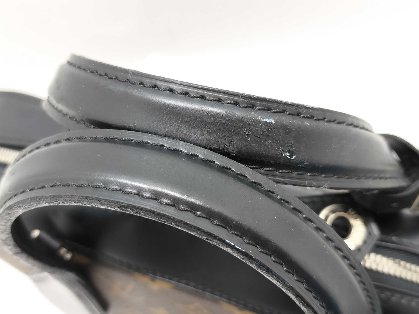 LOUIS VUITTON M40272 Monogram Macassar Louis Vuitton Monogram Macassar Dora MM M40272 Handbag