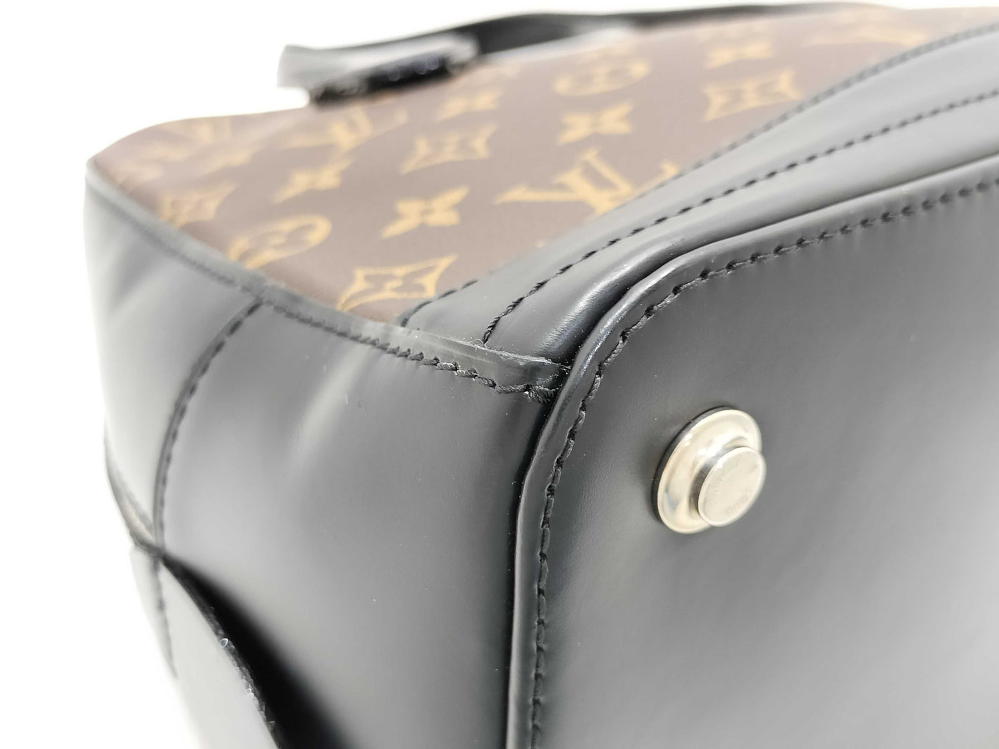 LOUIS VUITTON M40272 Monogram Macassar Louis Vuitton Monogram Macassar Dora MM M40272 Handbag