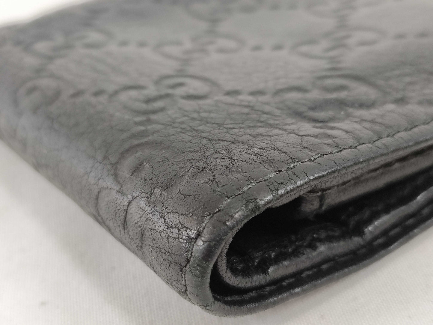 GUCCI Guccissima Folding Wallet