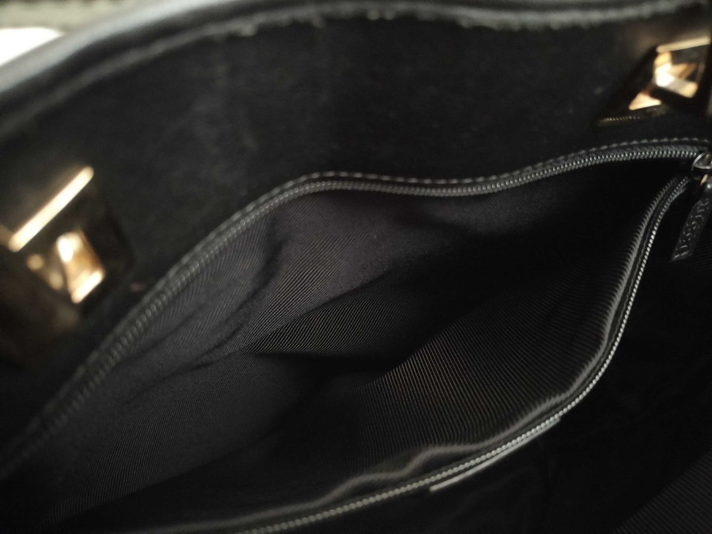 GUCCI GG Canvas GUCCI Gucci Canvas Leather Tote Bag Tote Bag
