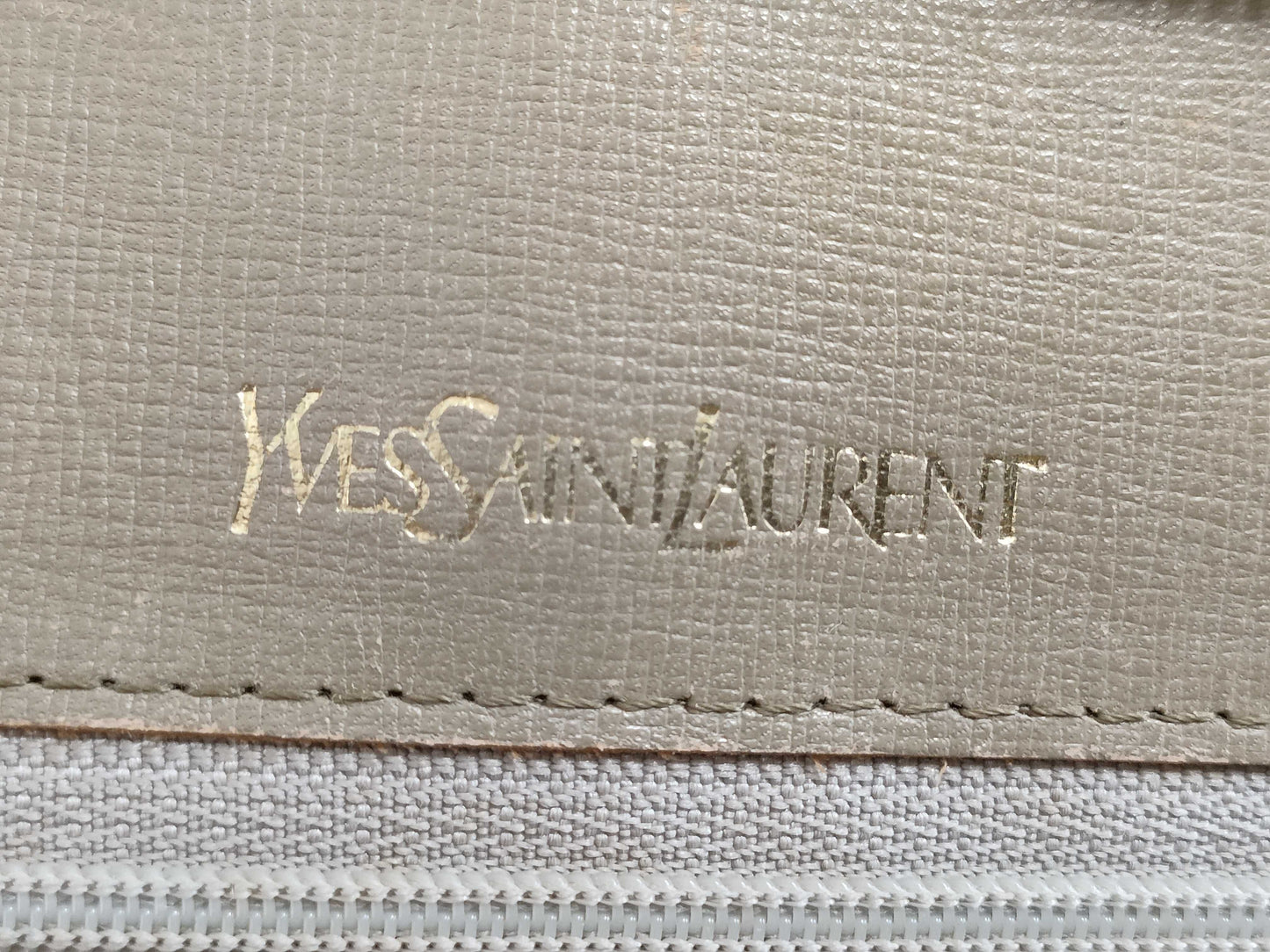 Yves Saint Laurent Zebra Print Shoulder Bag
