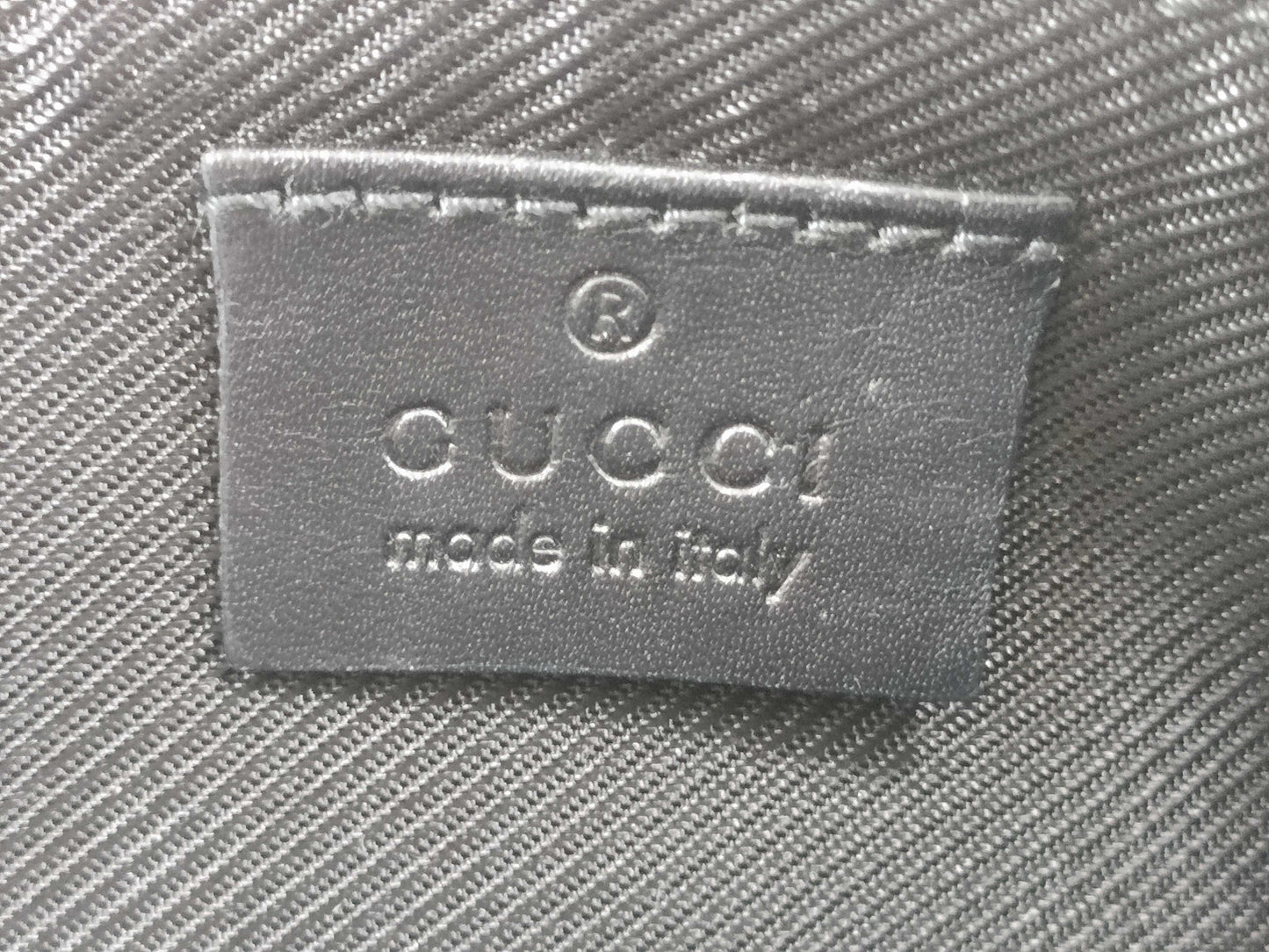 GUCCI GG Canvas GUCCI Gucci Accessory Pouch Canvas Leather Handbag