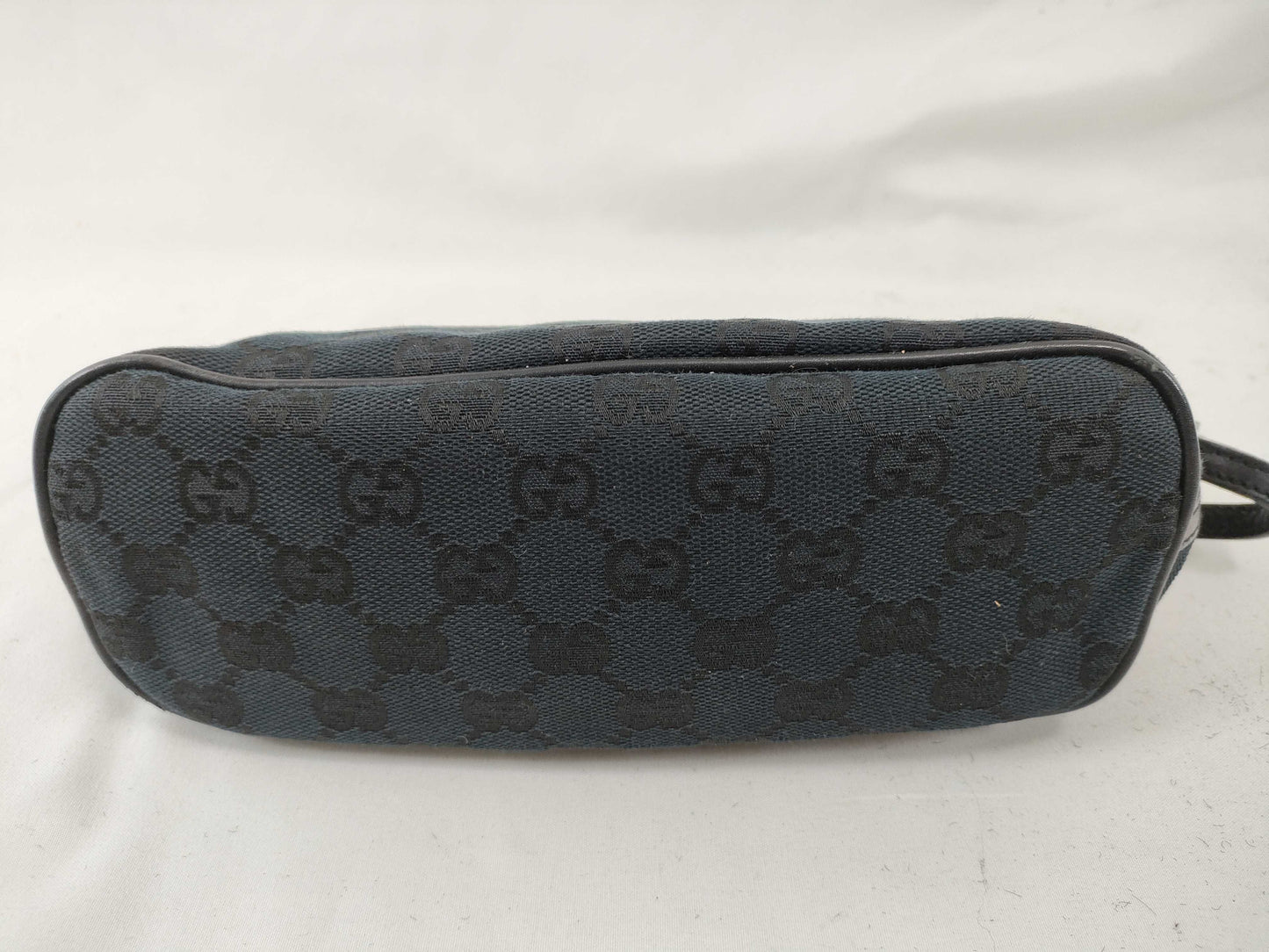 GUCCI GG Canvas GUCCI Gucci Accessory Pouch Canvas Leather Handbag