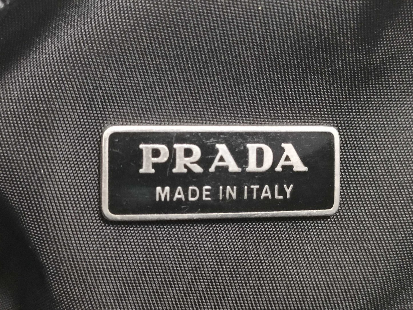 PRADA Nylon PRADA Prada Accessory Pouch Nylon Mini Handbag Handbag