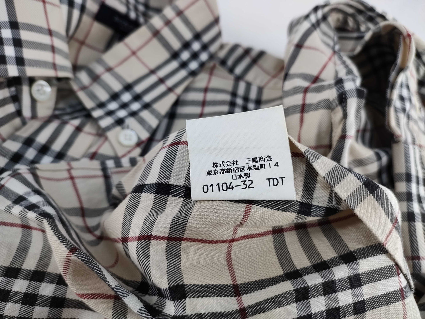 BURBERRY Nova Check Shirt Tops