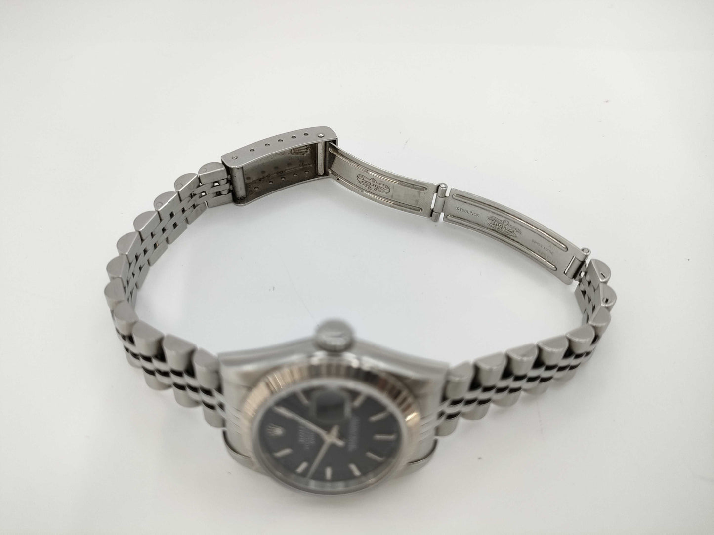 ROLEX 79174 Y920655 Black Dial Women's Watch