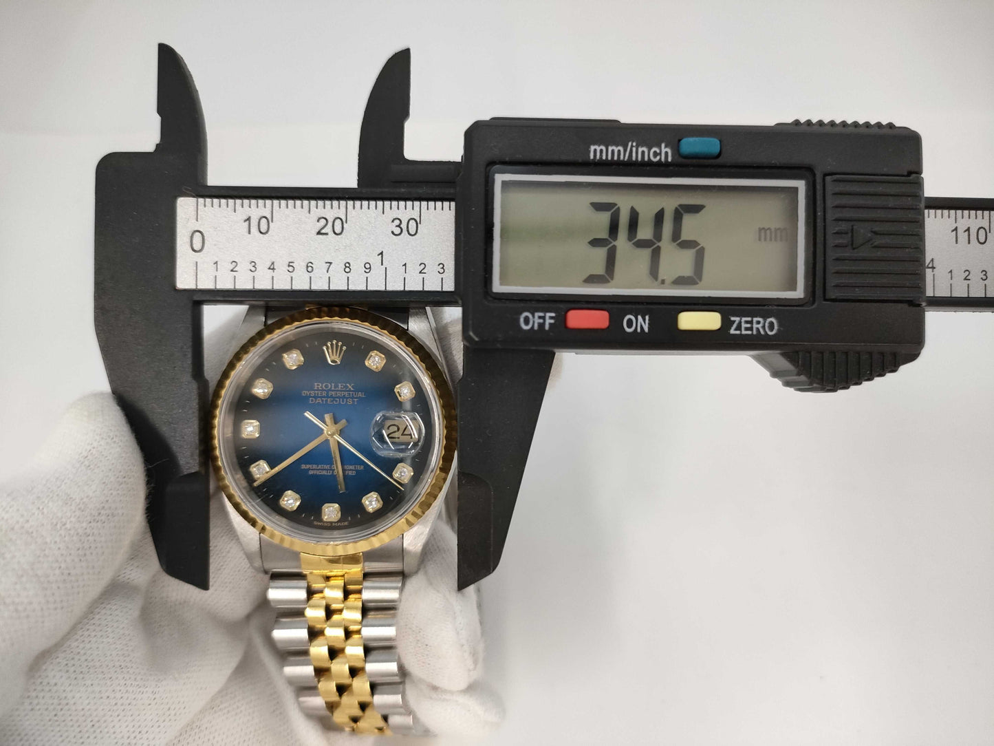 ROLEX 16233 Blue Gradient U607144 Men's Watch