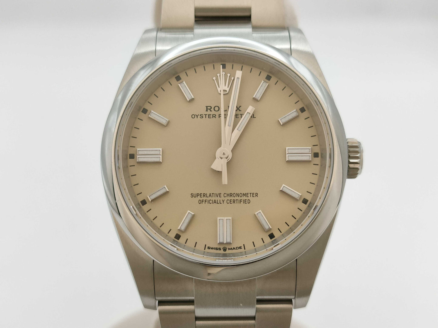 ROLEX 126000 9V4E6358 Beige Men's Watch